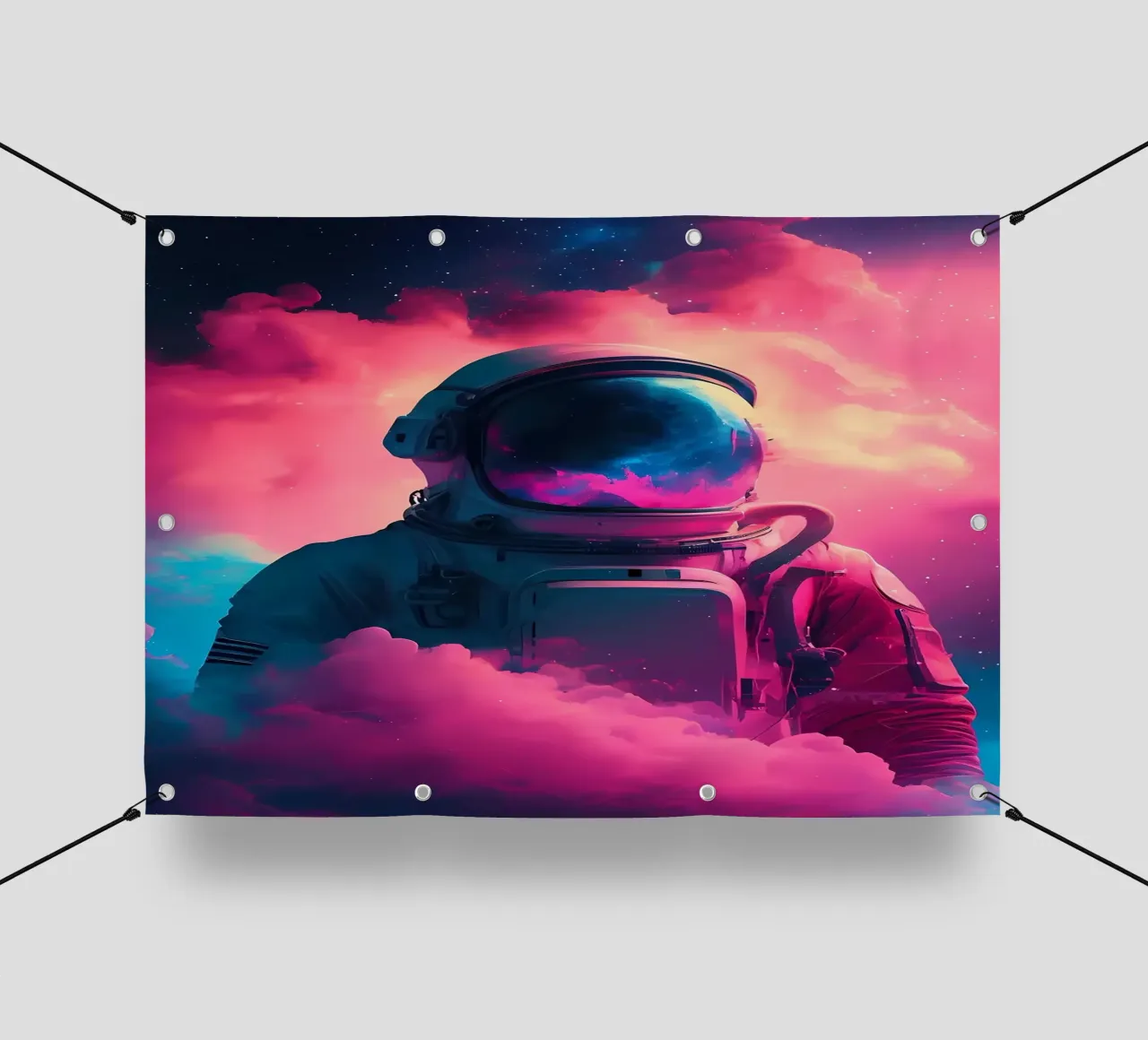 Affiche bâche pvc de Mikesell