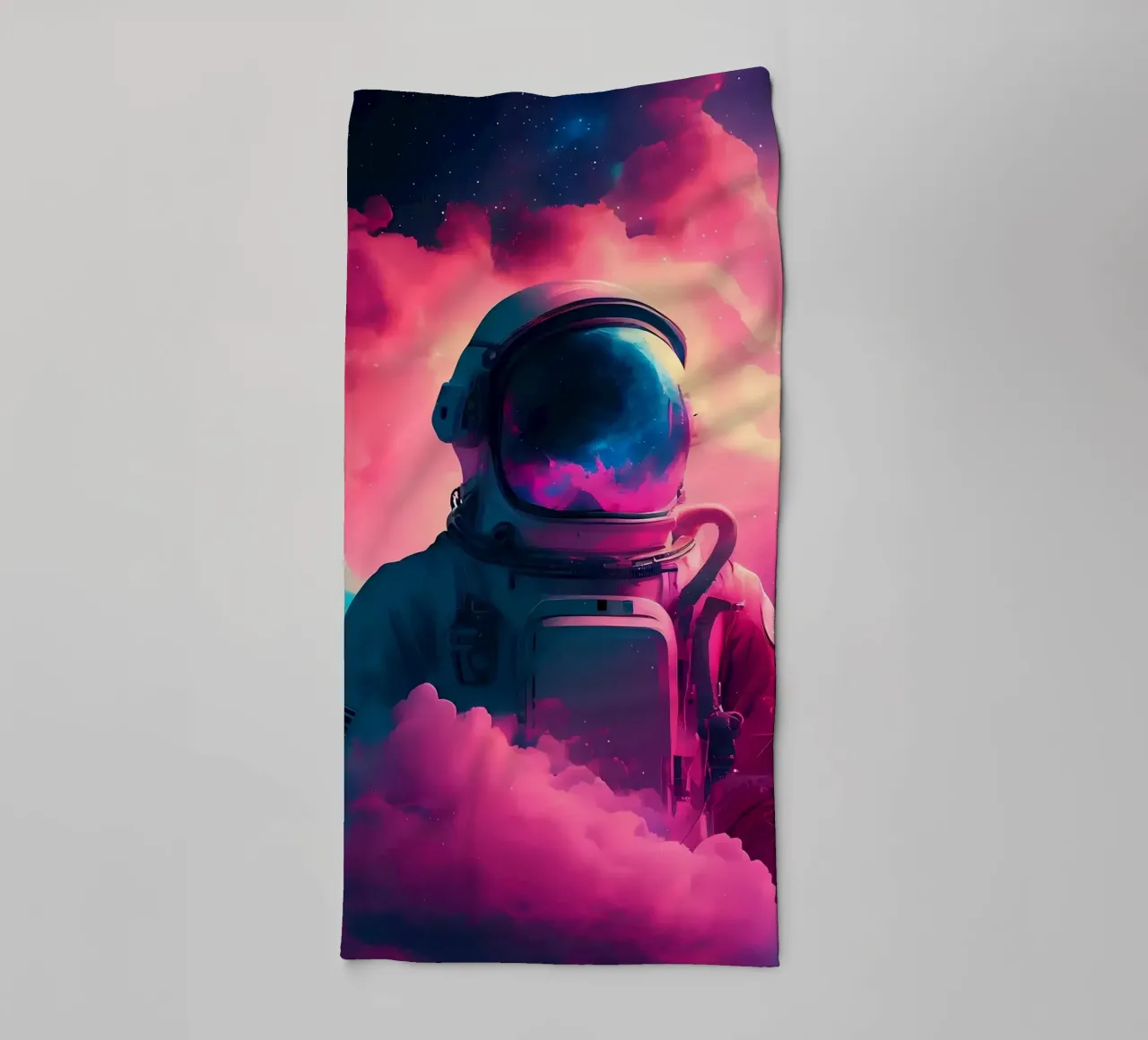 Poster badhanddoek van Mikesell