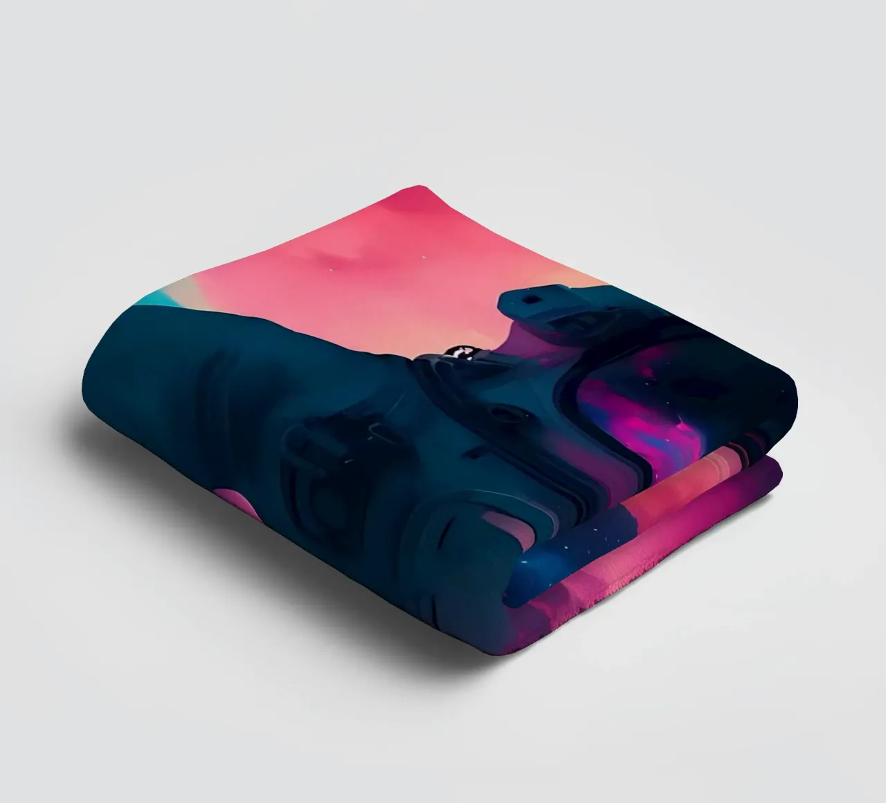 Poster badhanddoek van Mikesell