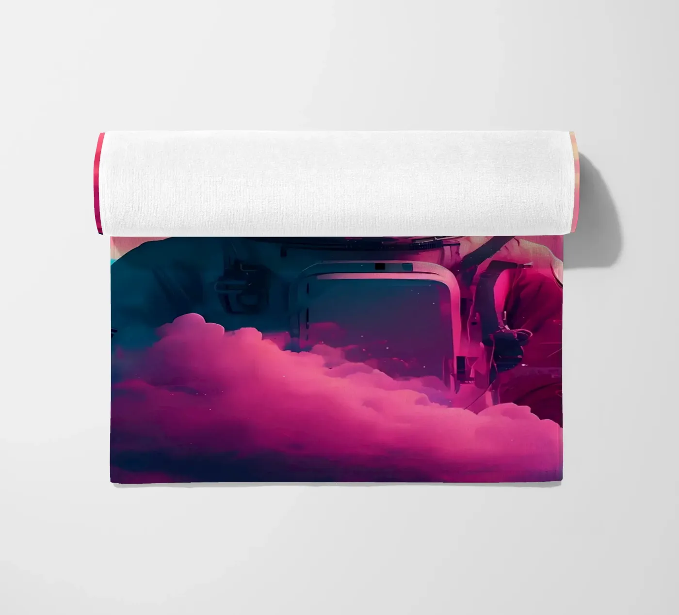 Poster beach towel by Mikesell