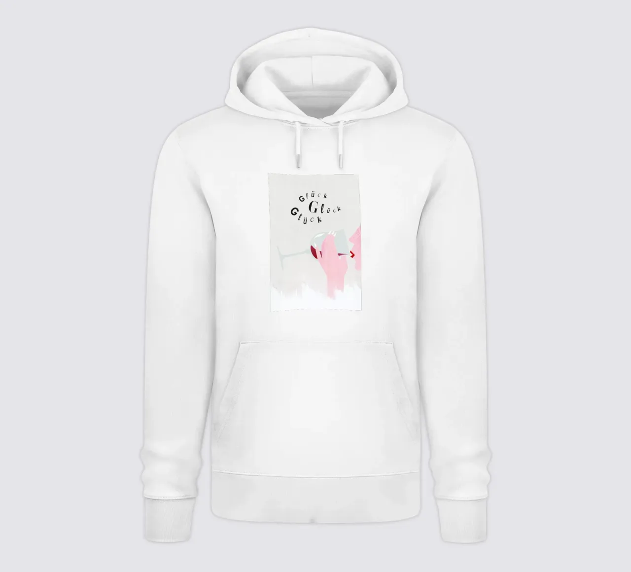 Glück Glück Glück felpa con cappuccio da Amy & Kurt