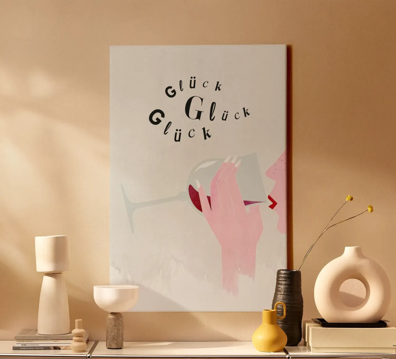 Glück Glück Glück tela da Amy & Kurt