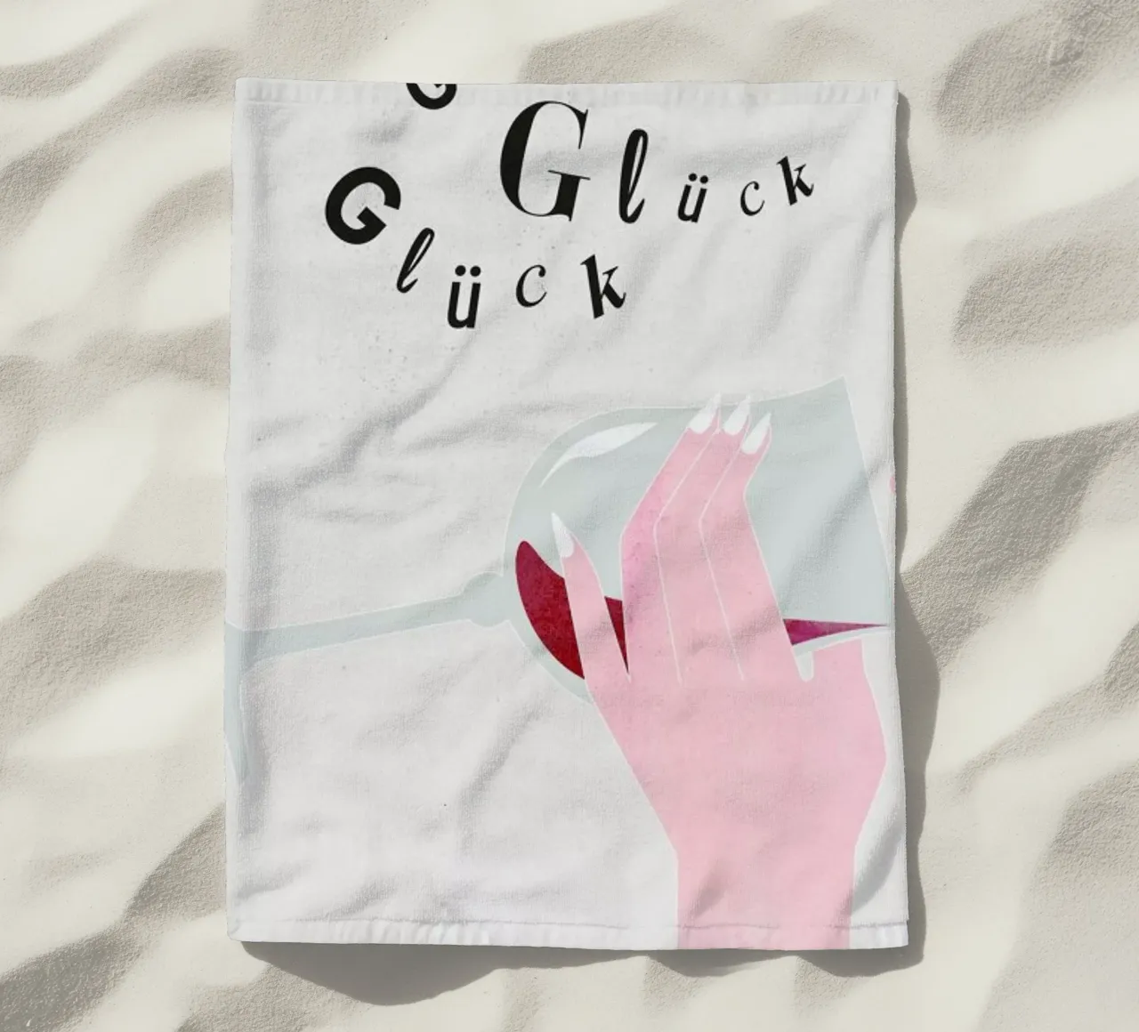 Glück Glück Glück telo mare da Amy & Kurt