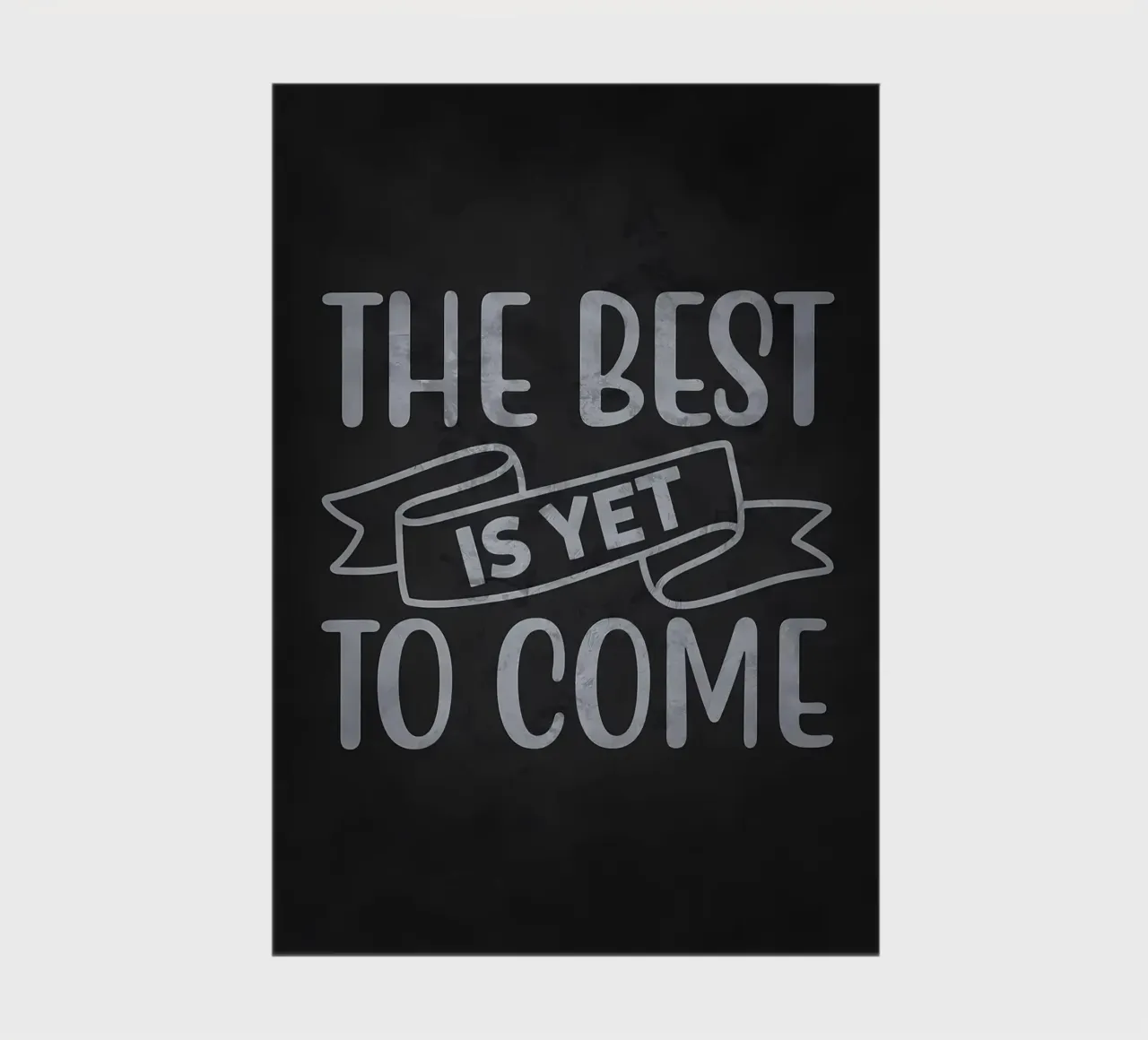 The Best Is Yet To Come notebook by Delaplane