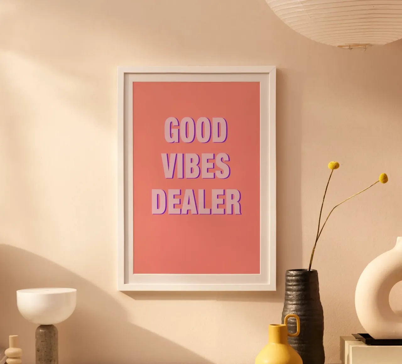 Good Vibes Dealer poster da Vasare Nar