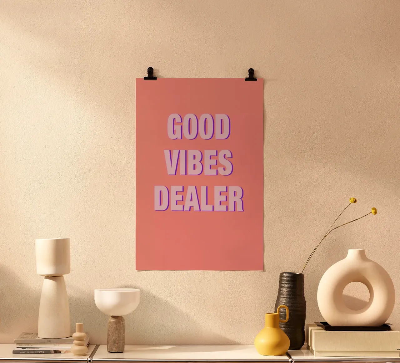 Good Vibes Dealer poster da Vasare Nar