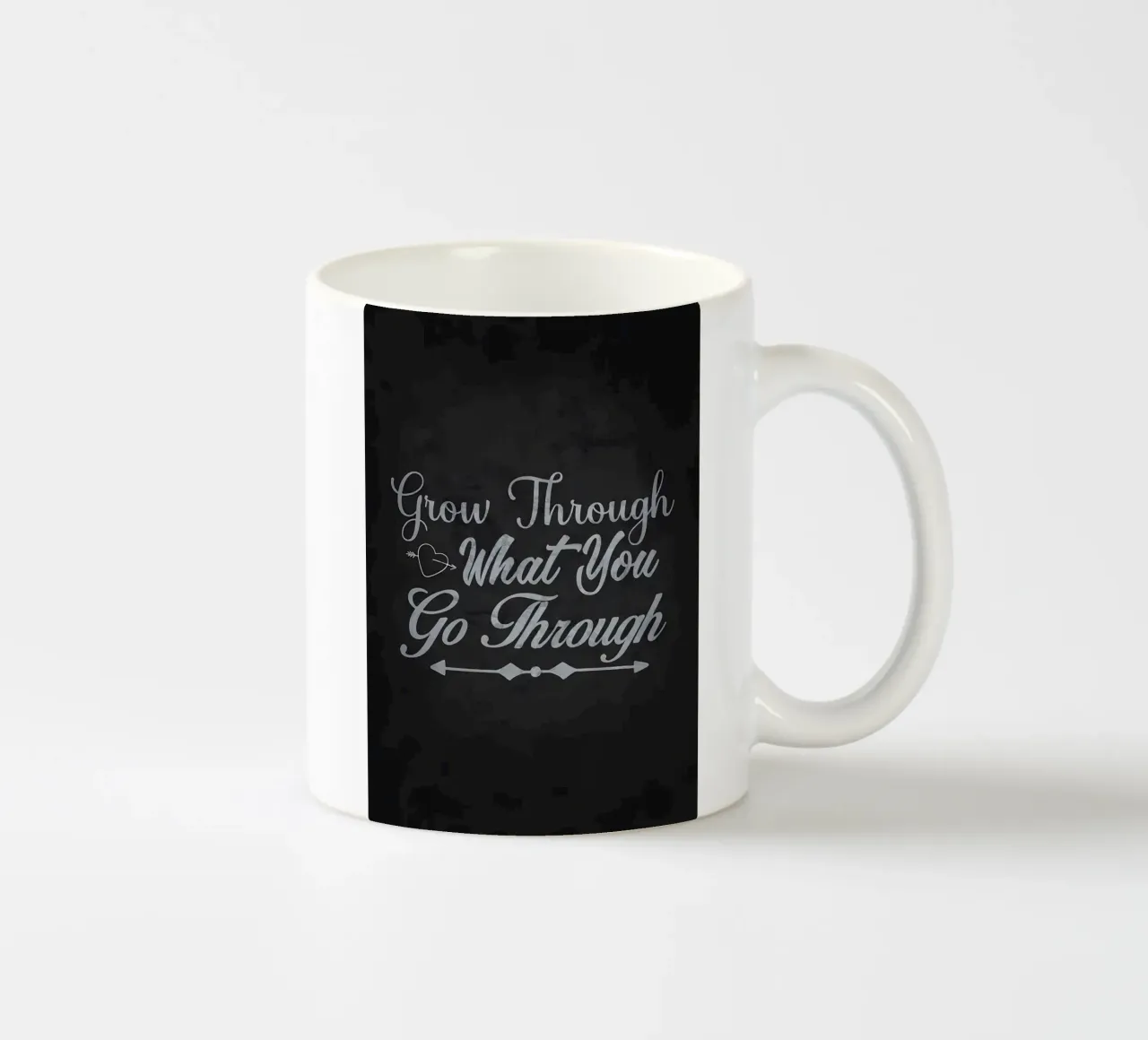Grandir grâce à ce que l'on fait mug en céramique de Delaplane