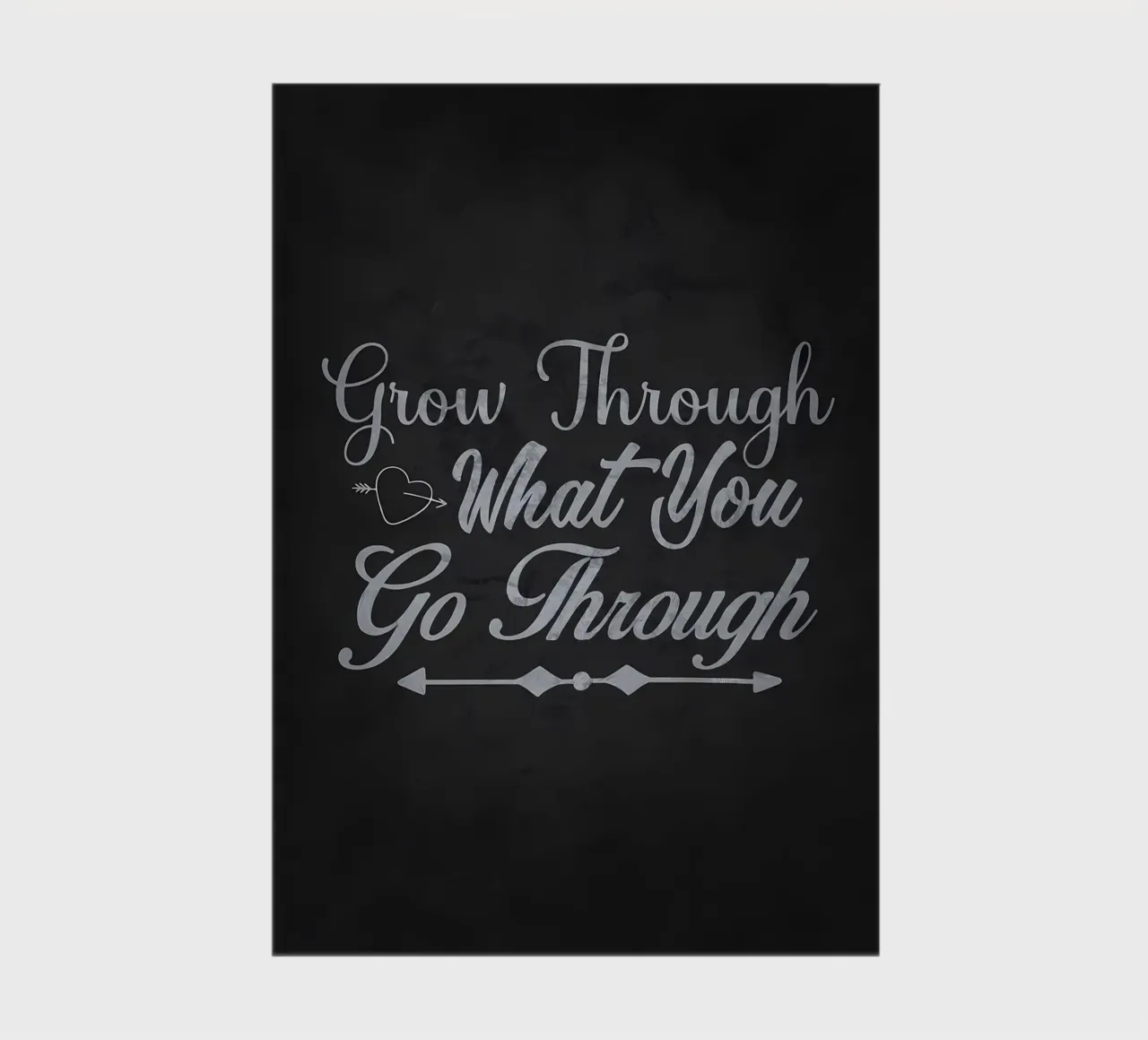 Grow Through What You Go notebook by Delaplane