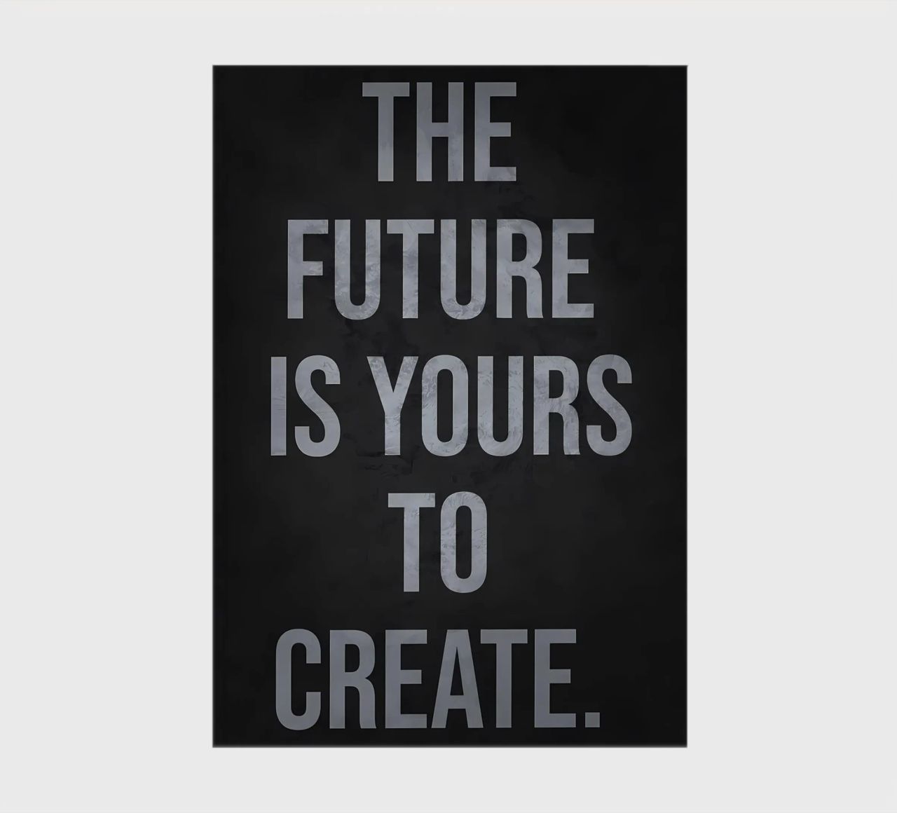 Future Is Yours To Create notebook by Bassy