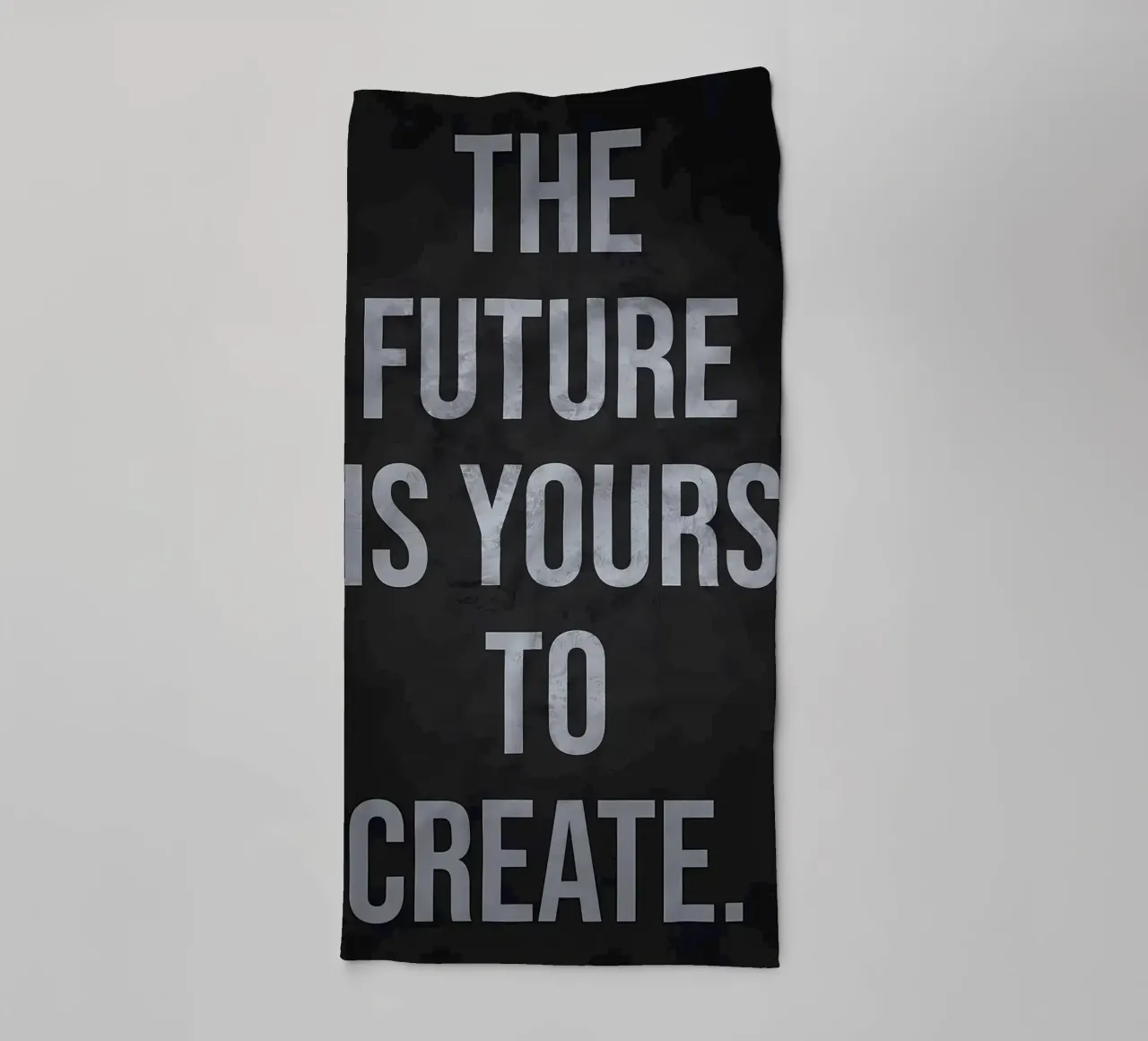 Future Is Yours To Create towel by Bassy