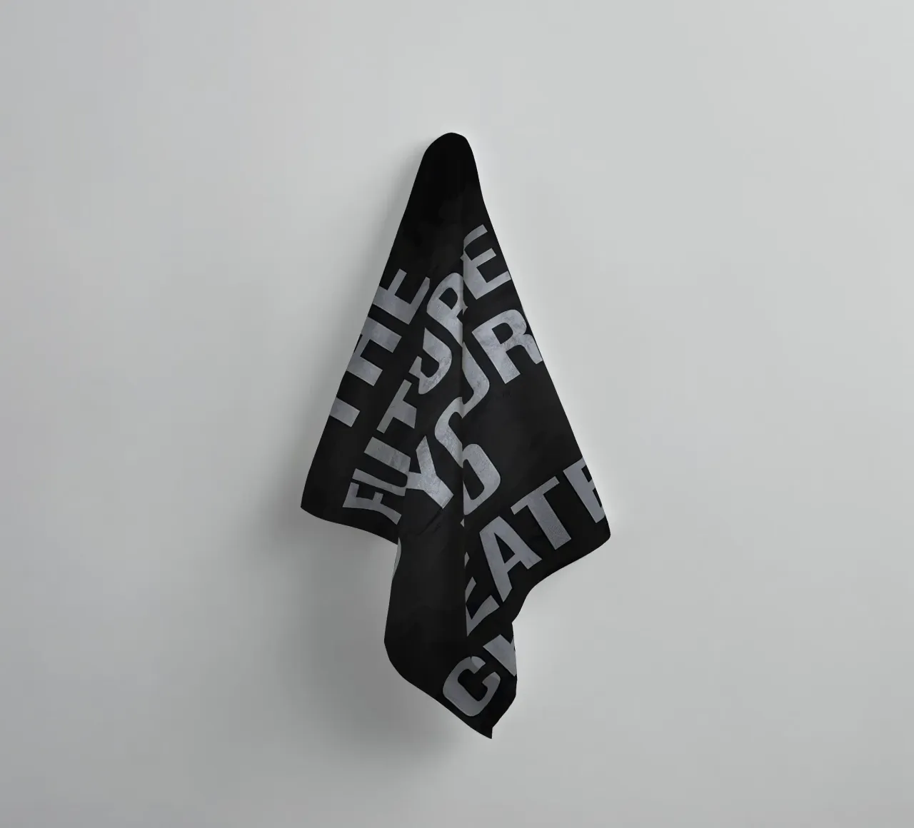 Future Is Yours To Create towel by Bassy