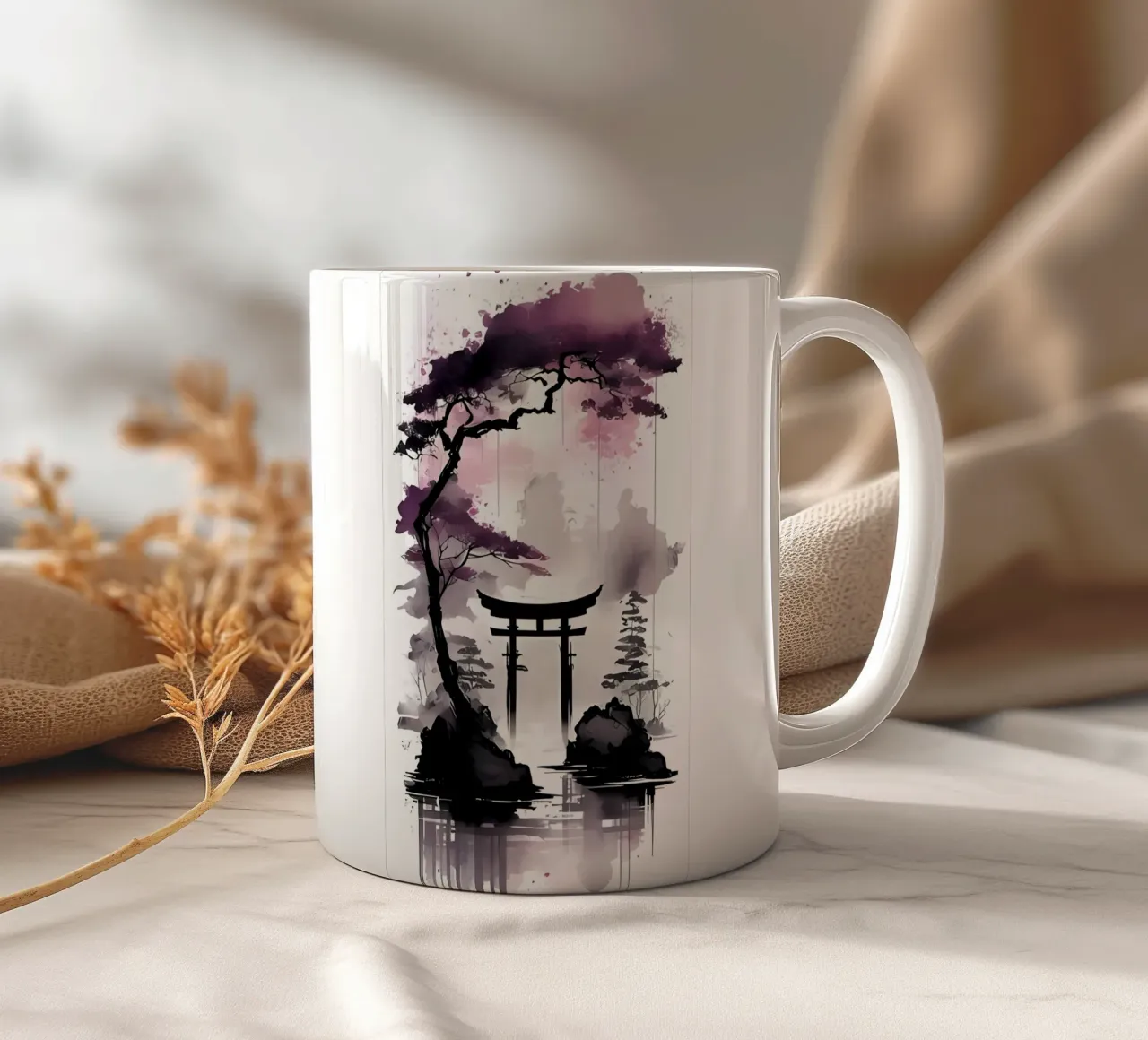 Poster minimalista 282 tazza in ceramica da Kadynce