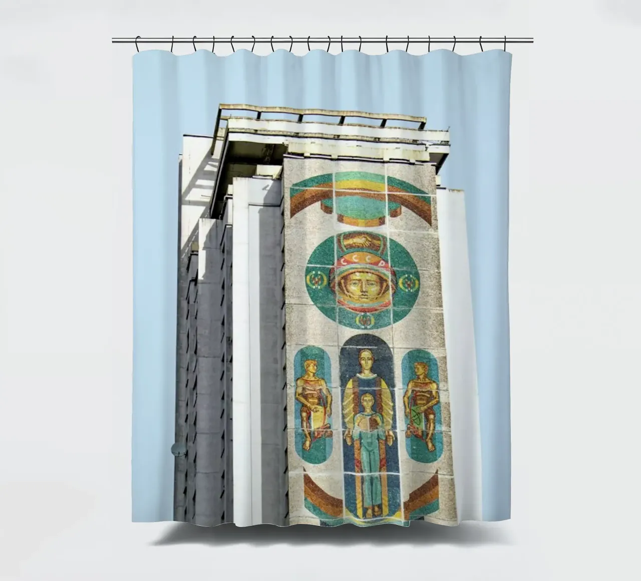 CCCP Cosmonaut tenda da doccia da Marc Schulthess