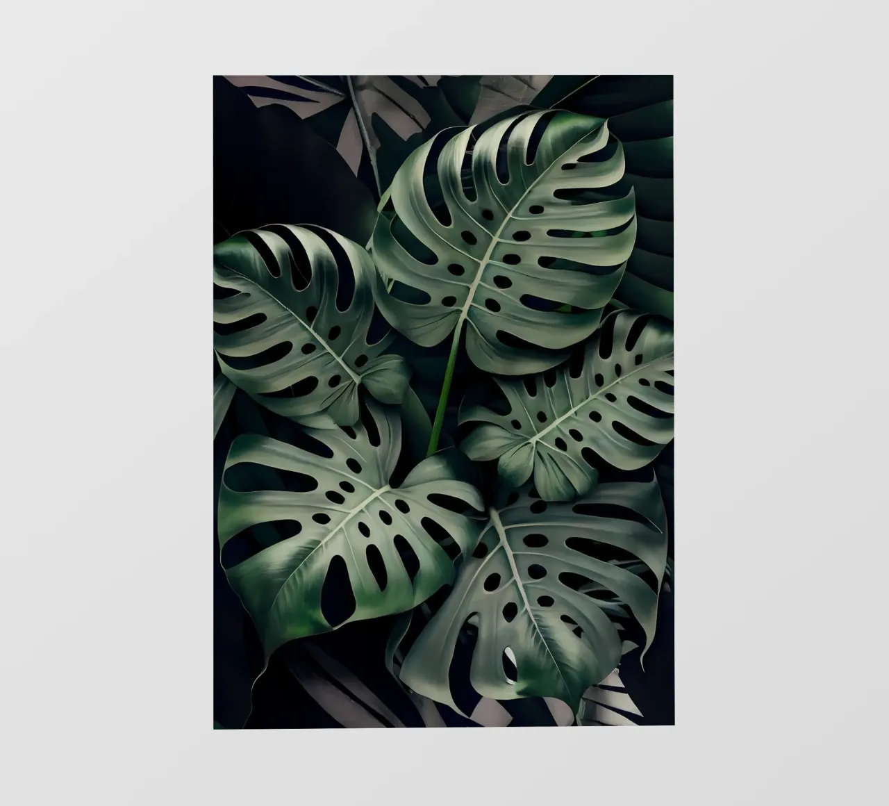 Monstera in Olive photo wallpaper by Mikesell