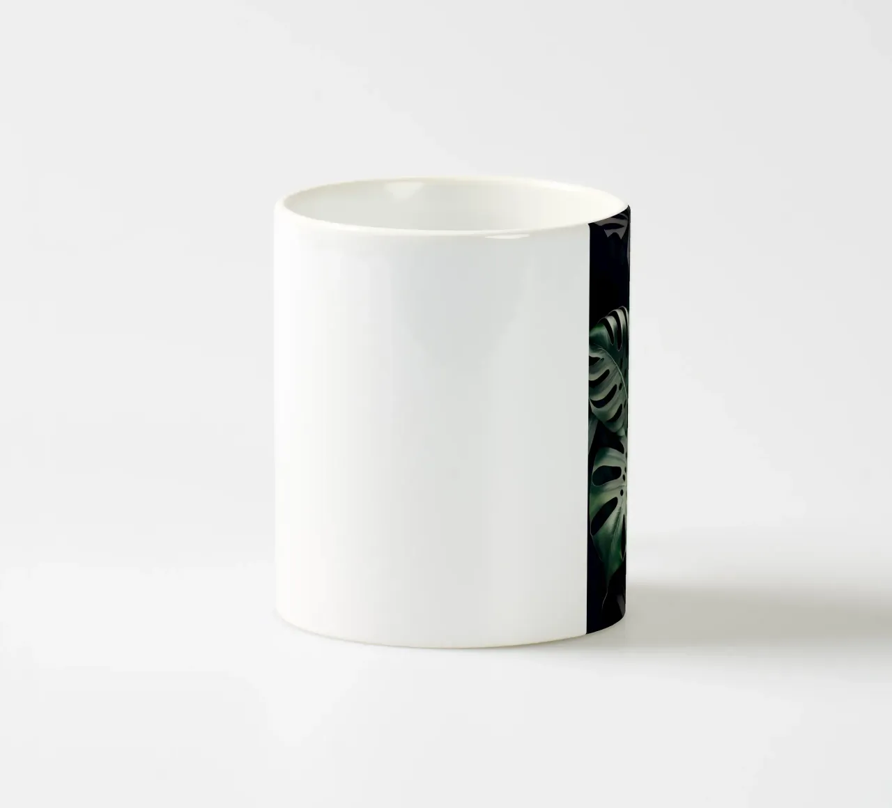Monstera in Olive tazza in ceramica da Mikesell