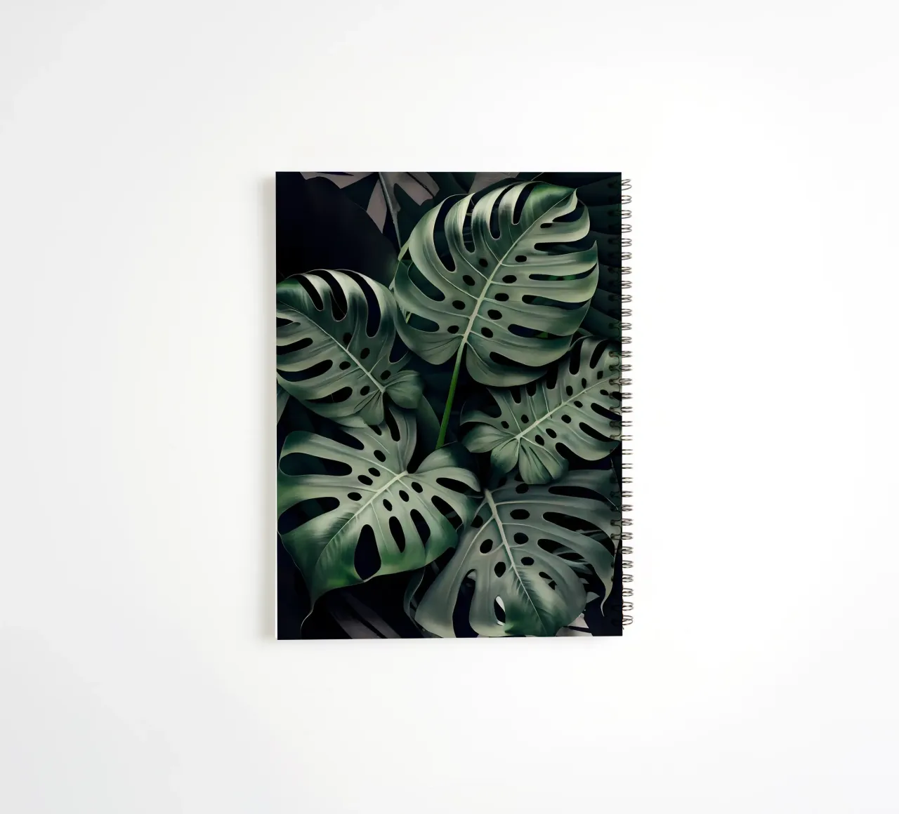 Monstera in Olive Ringbuch von Mikesell