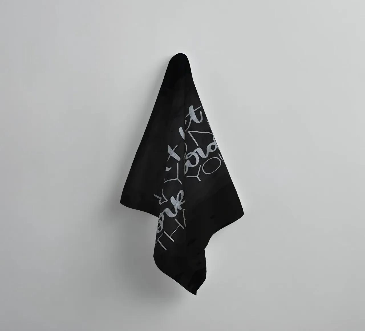 Work Harder Than Them towel by Delaplane