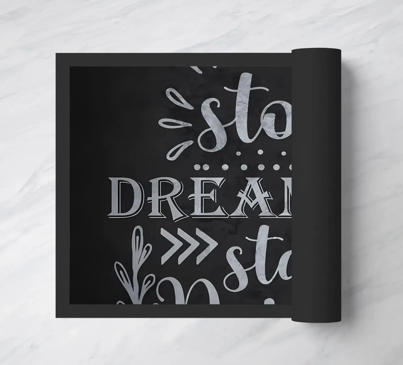 Stop Dreaming Start Doing doormat by Delaplane