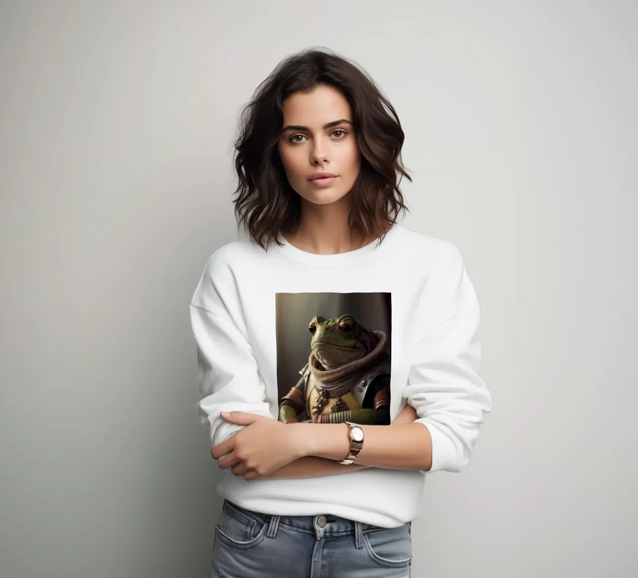 Rana mistica felpa da Mikesell