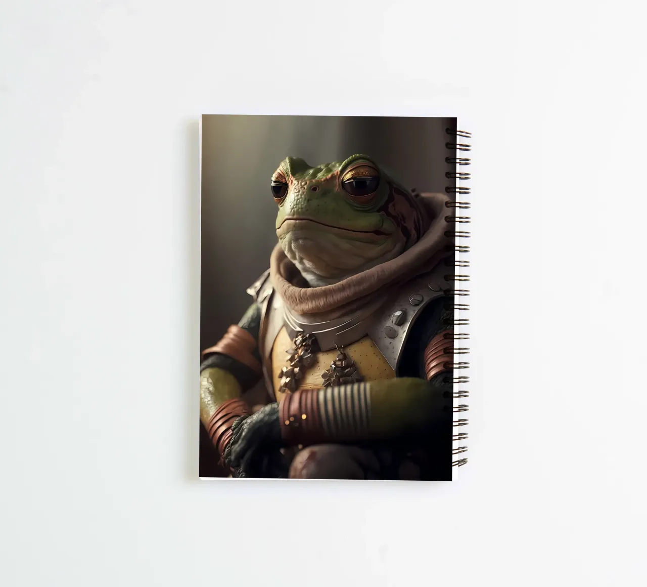 Mystical Frog spiral notebook by Mikesell