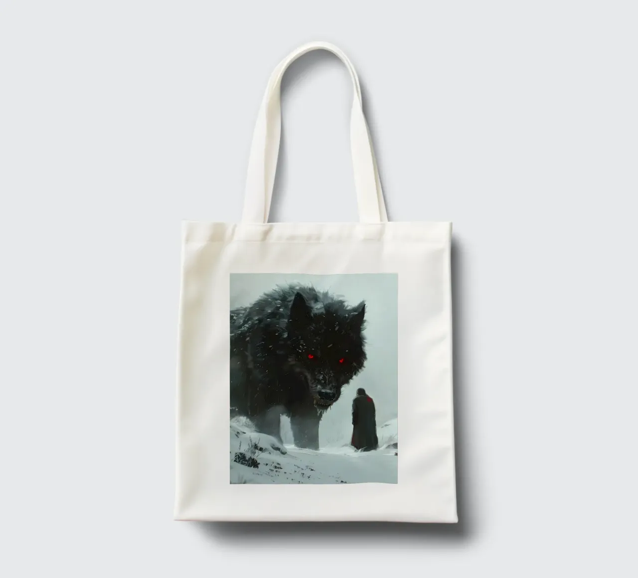 Viking Fenrir Wolf jute draagtas van Ginnery