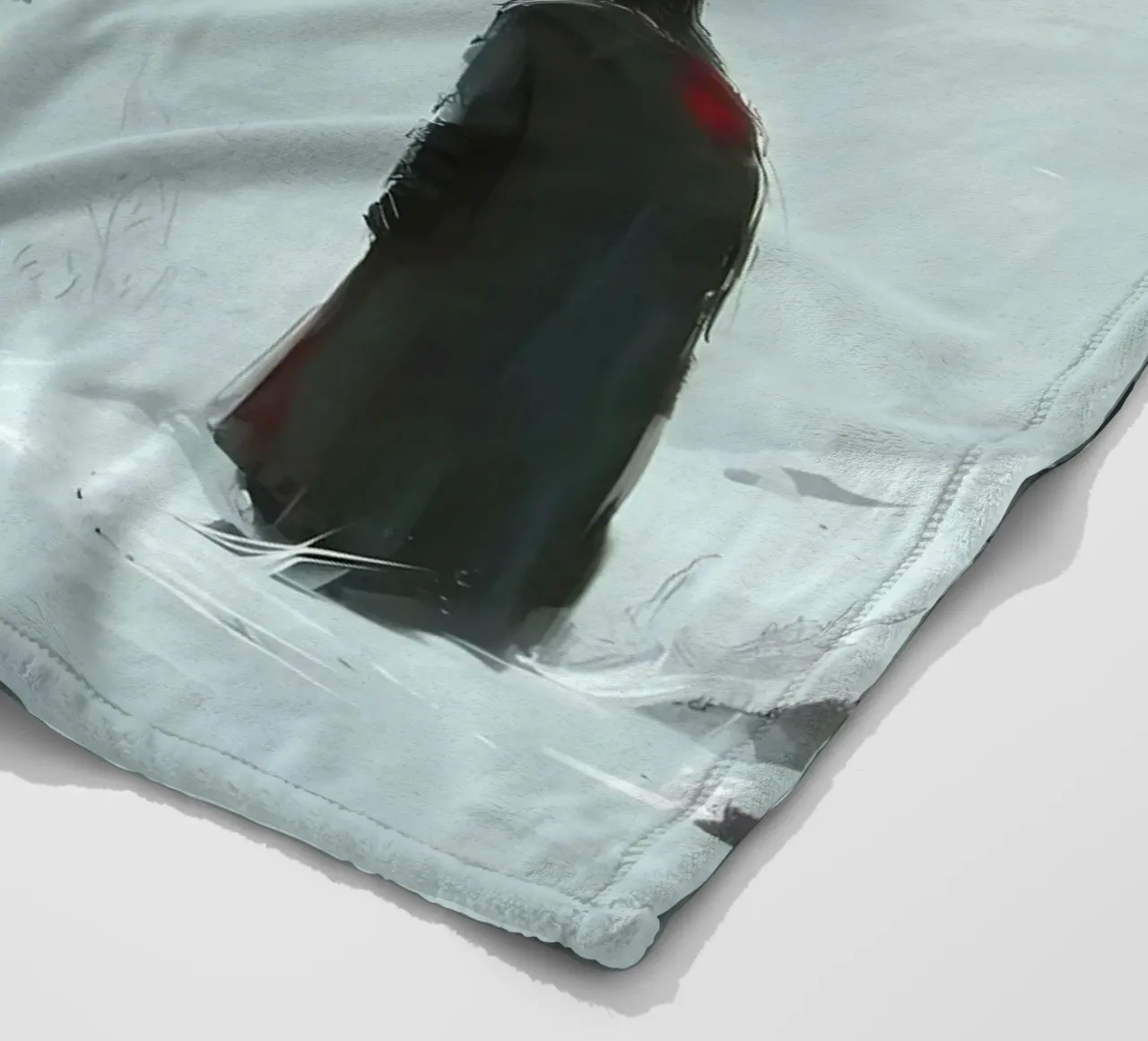 Lupo vichingo Fenrir coperta in pile da Ginnery