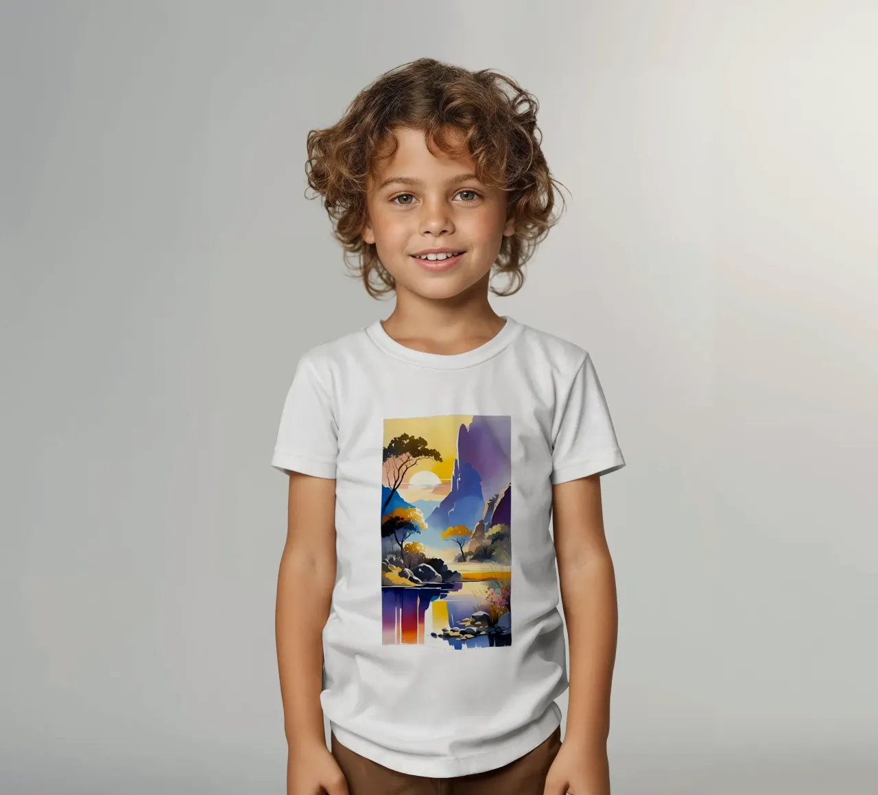 Minimalist Poster 285 kids t-shirt by Kadynce