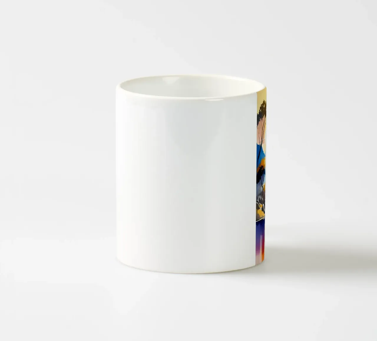 Minimalist Poster 285 ceramic mug by Kadynce