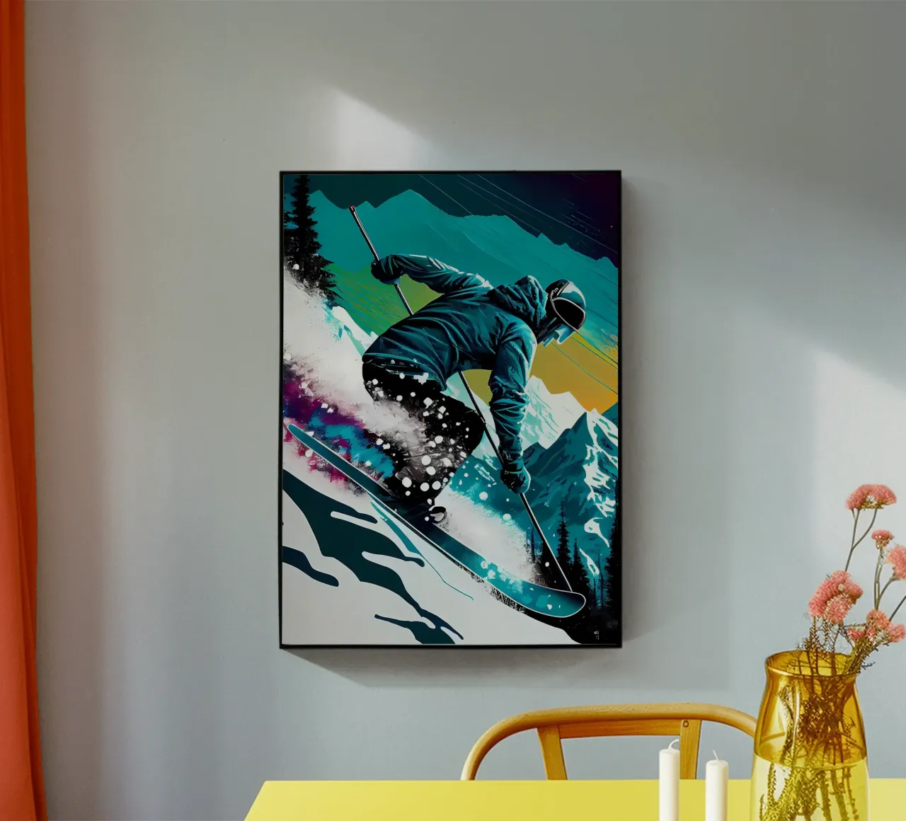 Sci d'epoca plexiglass da Mikesell