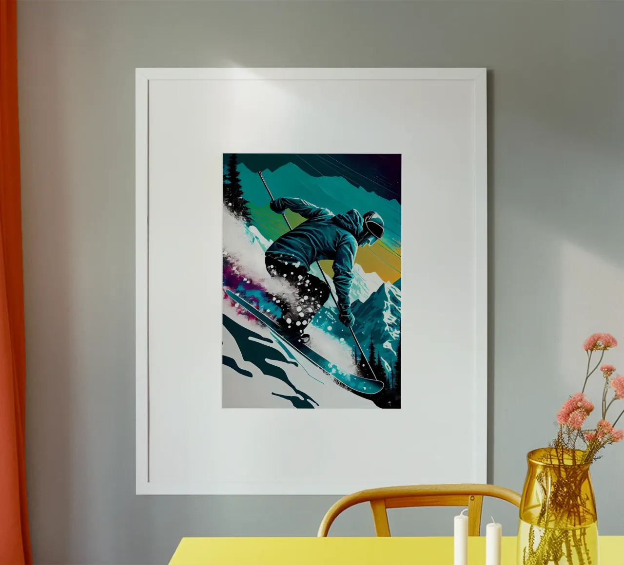 Sci d'epoca poster da Mikesell