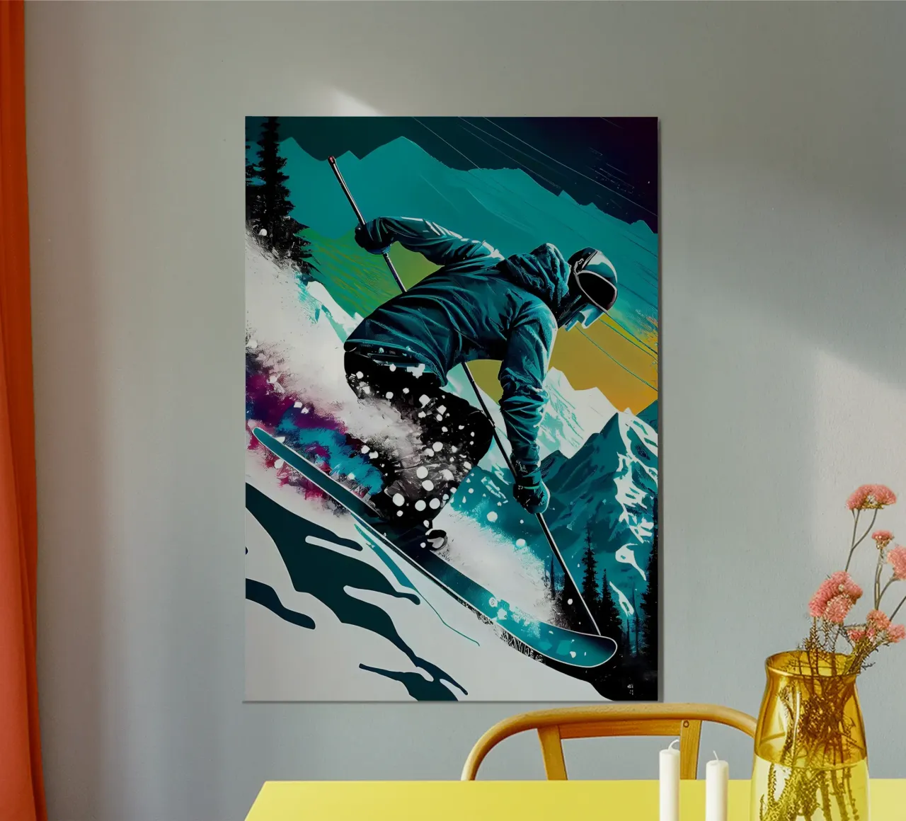 Sci d'epoca poster da Mikesell