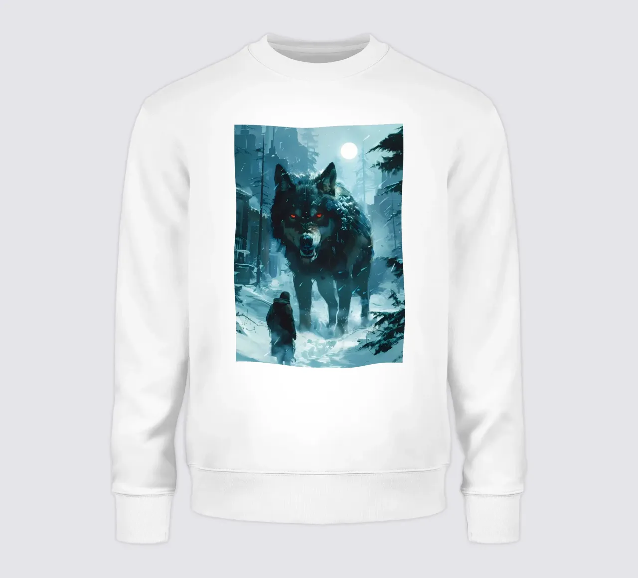 Lupo vichingo Fenrir felpa da Ginnery