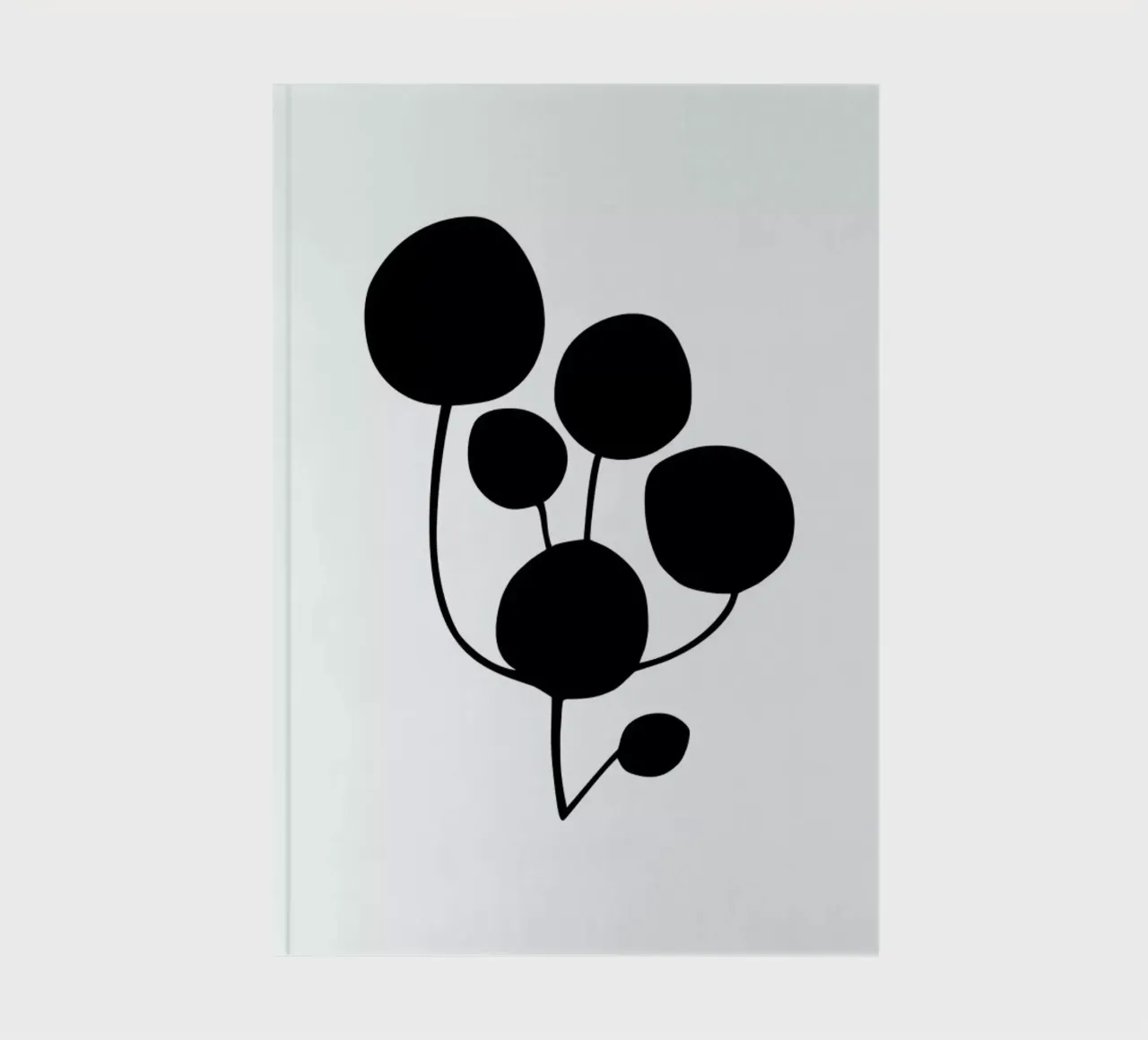 Leaf Specimen Pilea notebook by Oh Darling