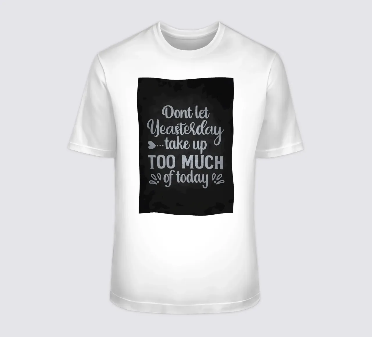 Gisteren vs Vandaag t-shirt van Delaplane