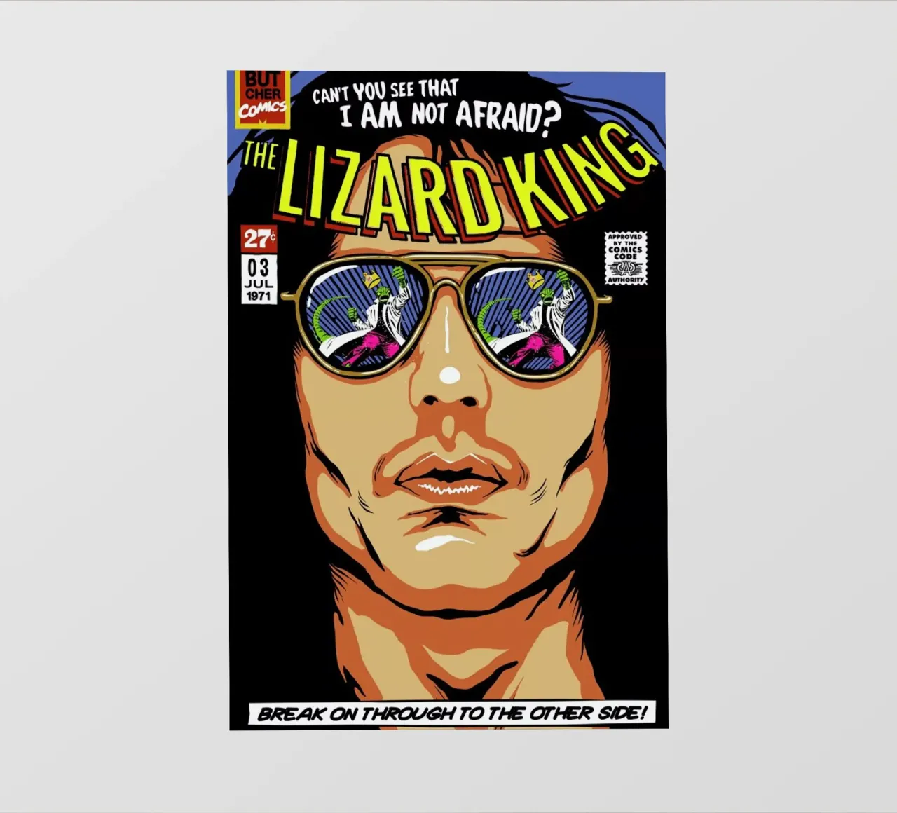 The Lizard King telo in pvc da Butcher Billy