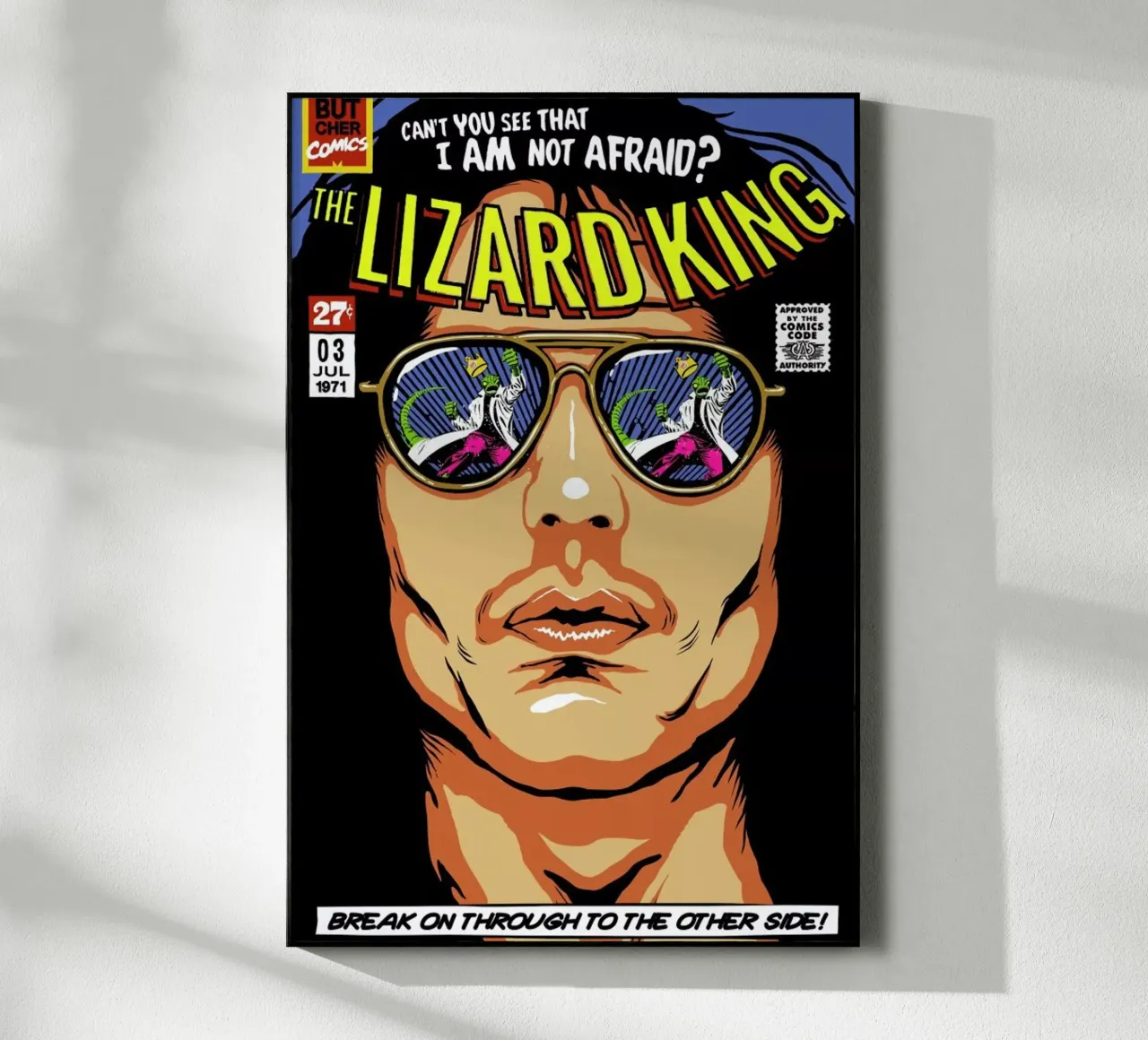 The Lizard King plexiglass da Butcher Billy