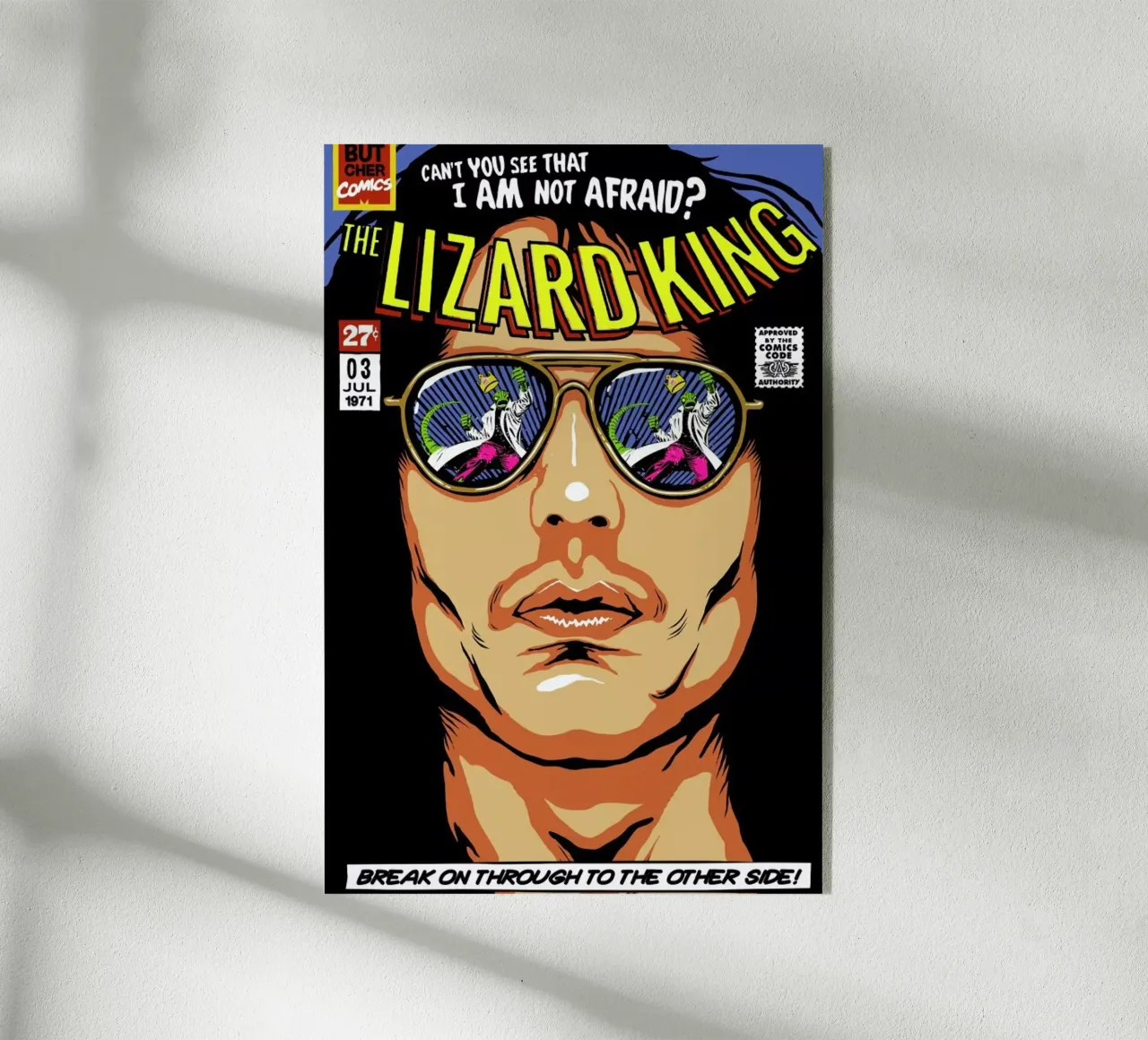 The Lizard King plexiglass da Butcher Billy