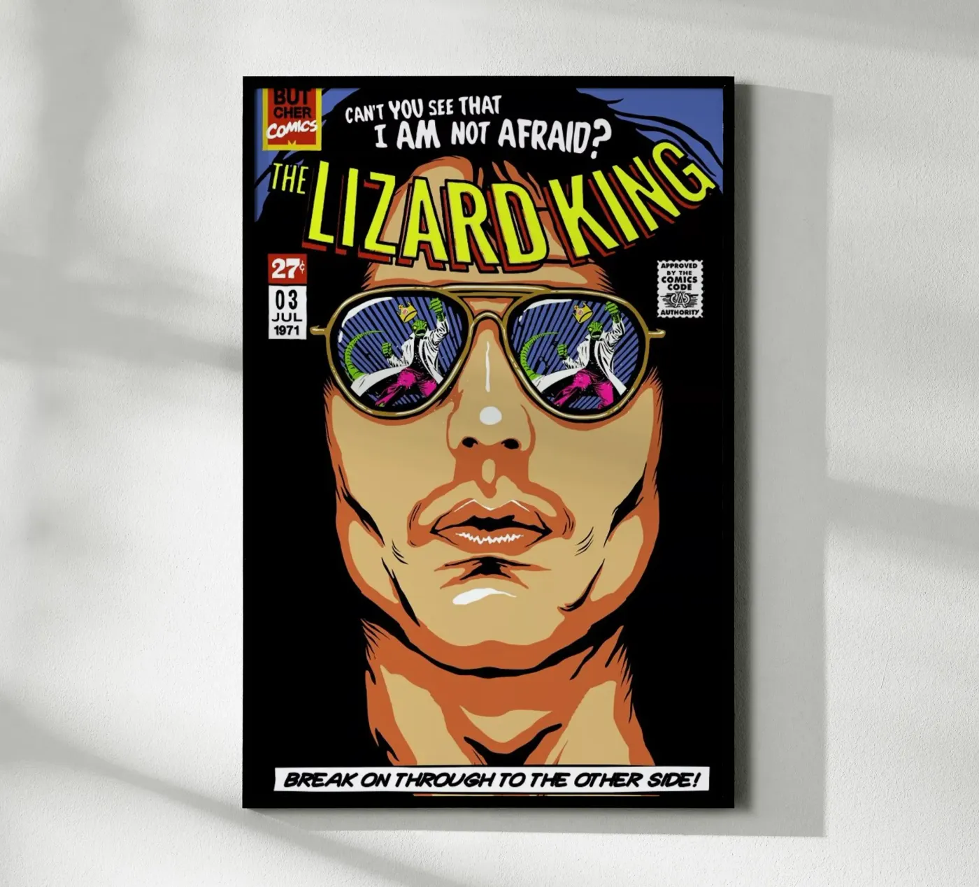 The Lizard King poster by Butcher Billy