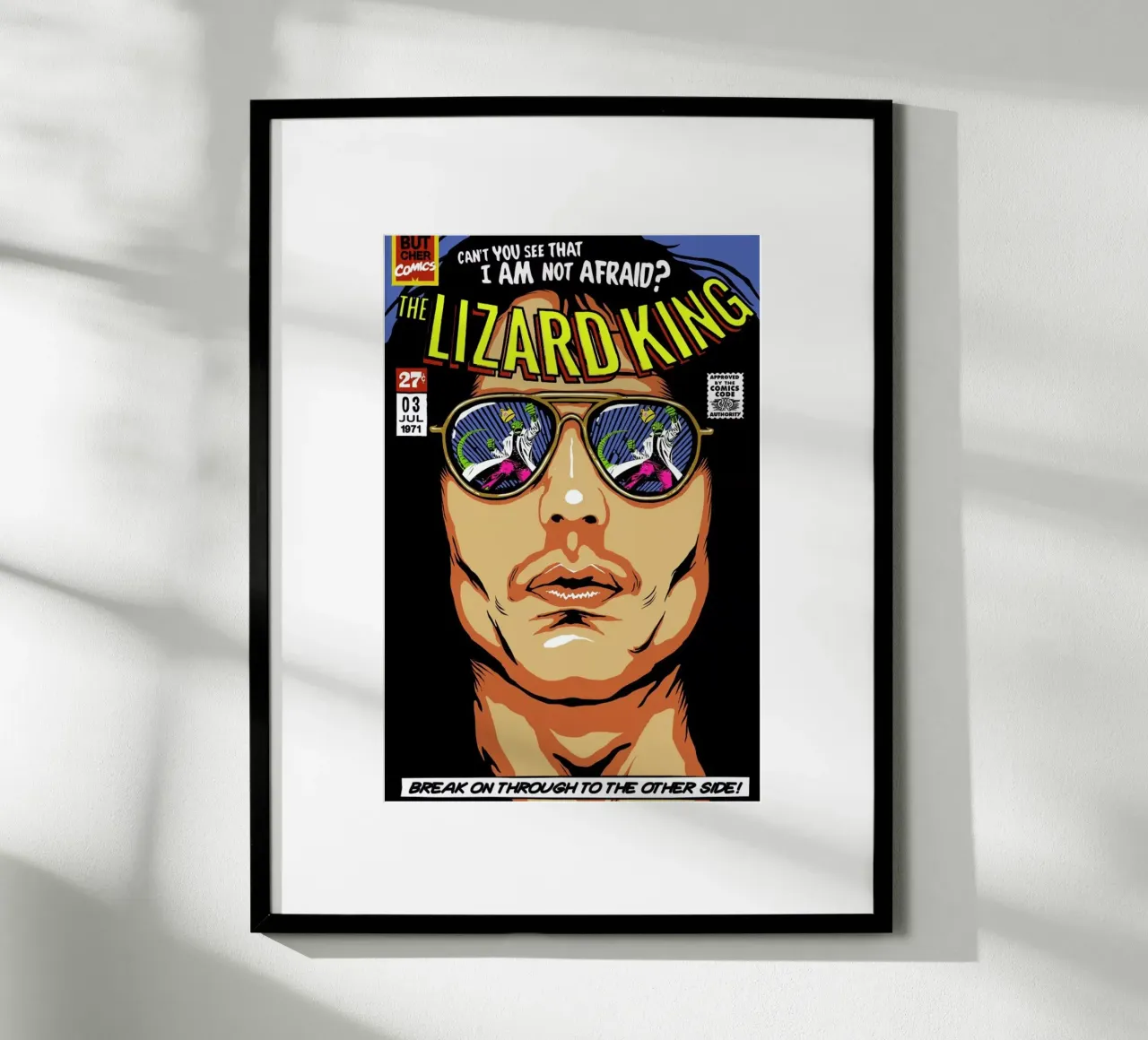The Lizard King poster van Butcher Billy