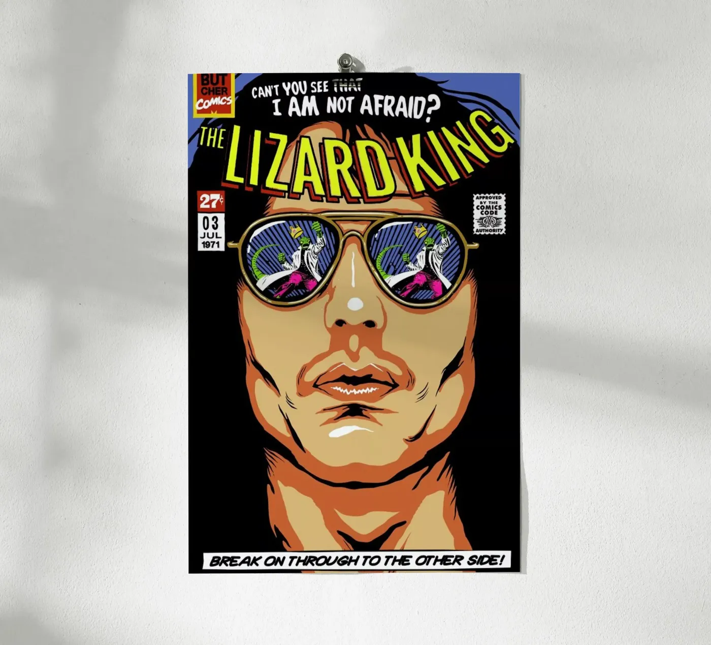The Lizard King poster by Butcher Billy