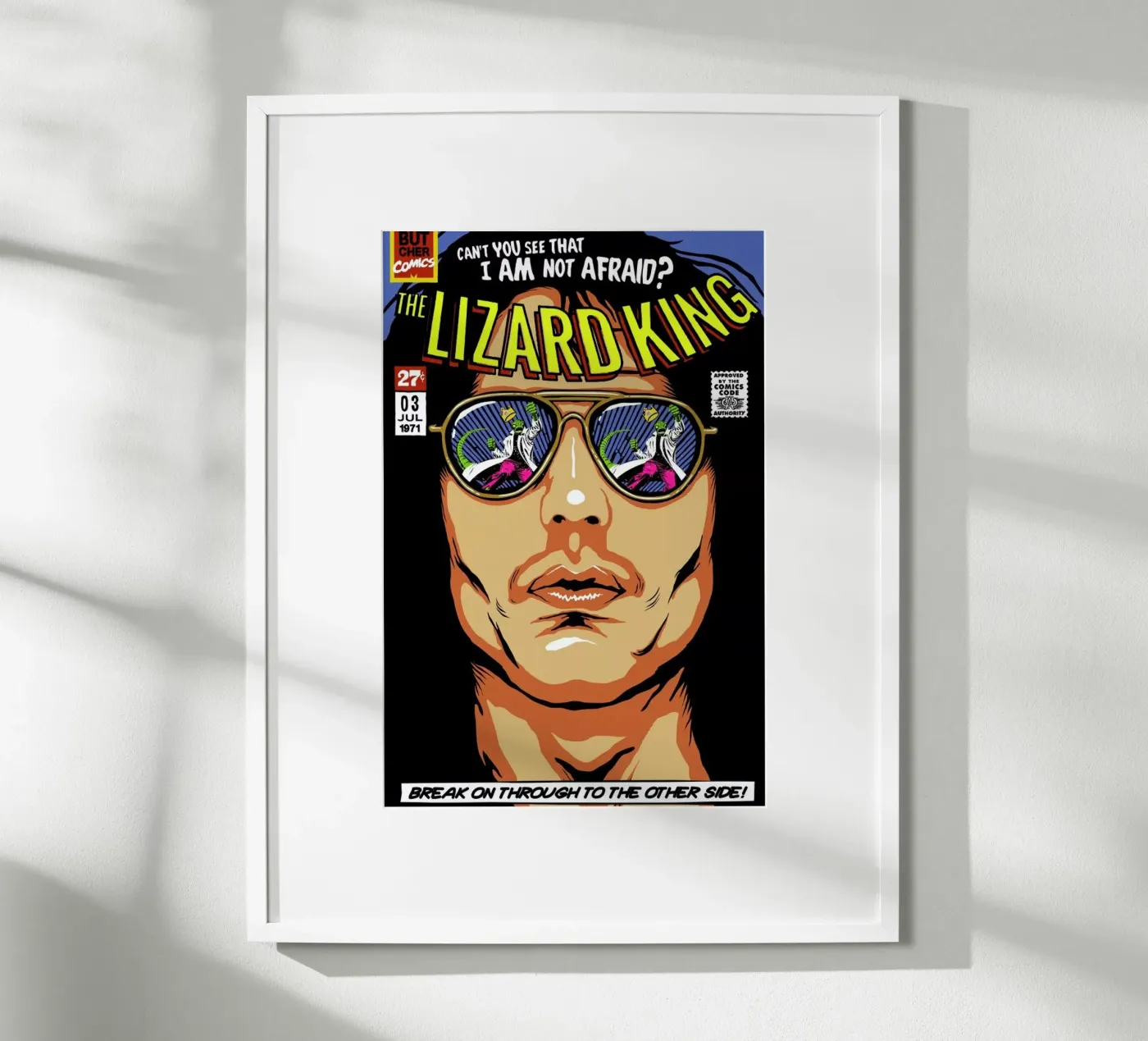 The Lizard King poster by Butcher Billy