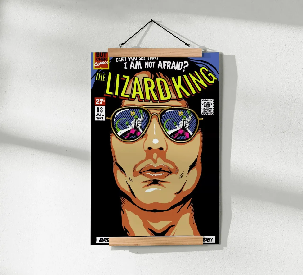 The Lizard King carta hahnemühle da Butcher Billy