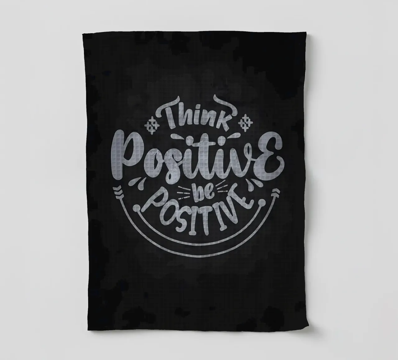 Penser positif, être positif torchon de Delaplane