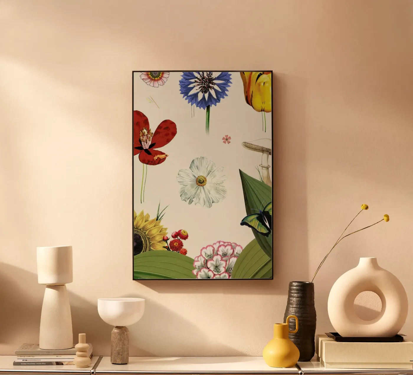 Hidden Garden Flowers plexiglass da Kolorama