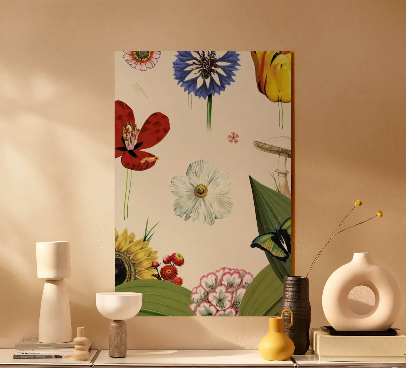 Hidden Garden Flowers plexiglass da Kolorama