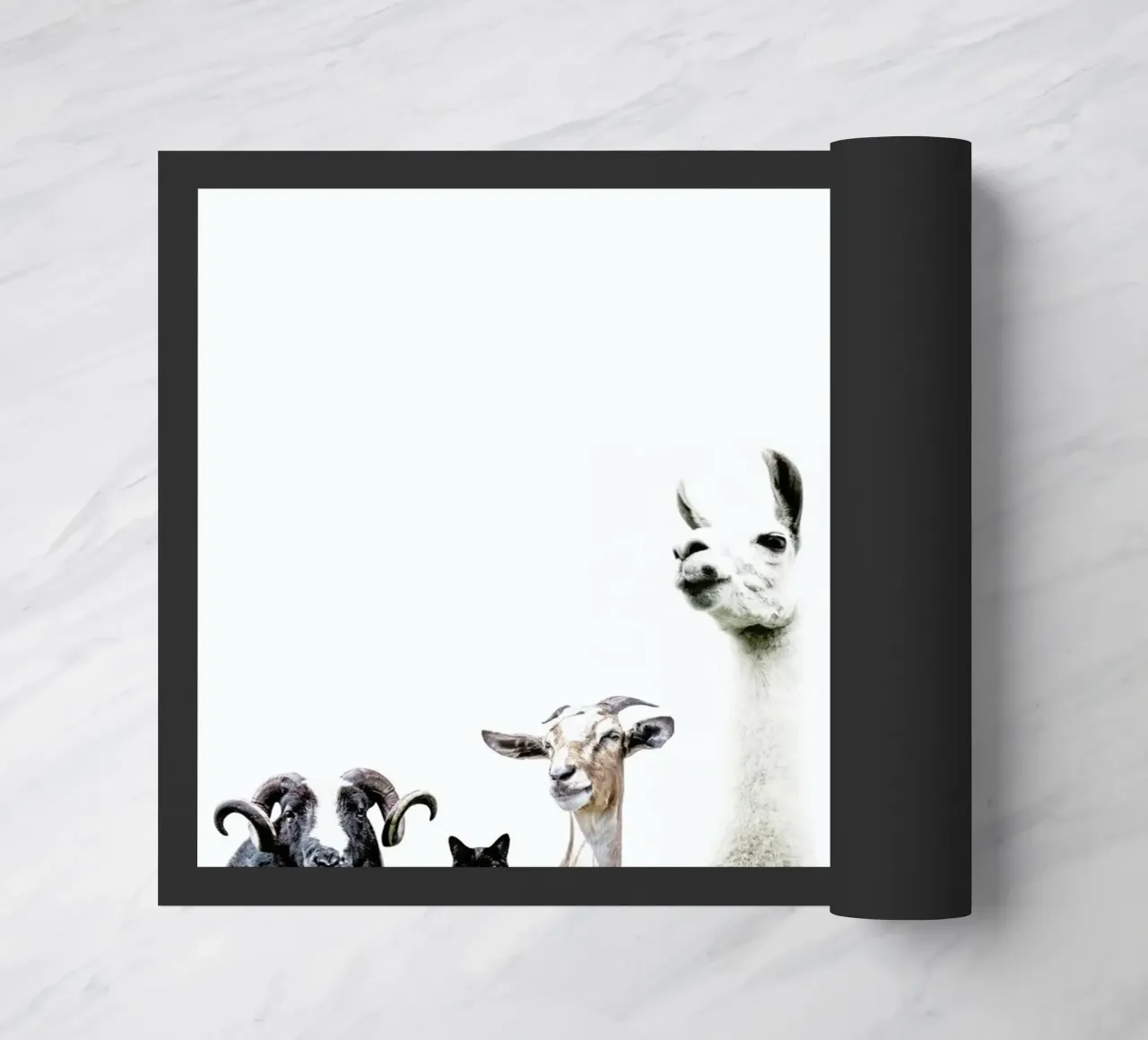 Animal Crew doormat by Victoria Frost