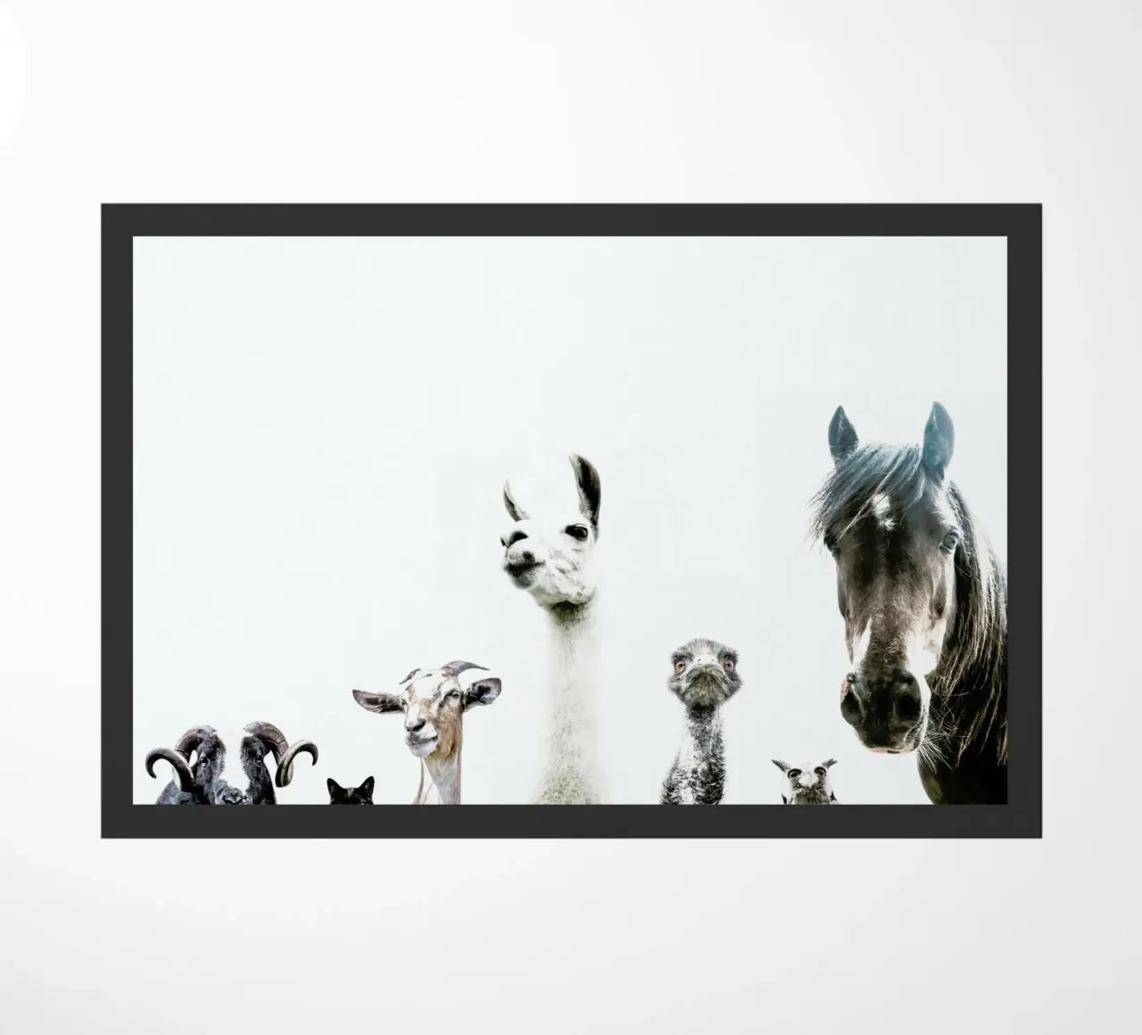 Animal Crew doormat by Victoria Frost