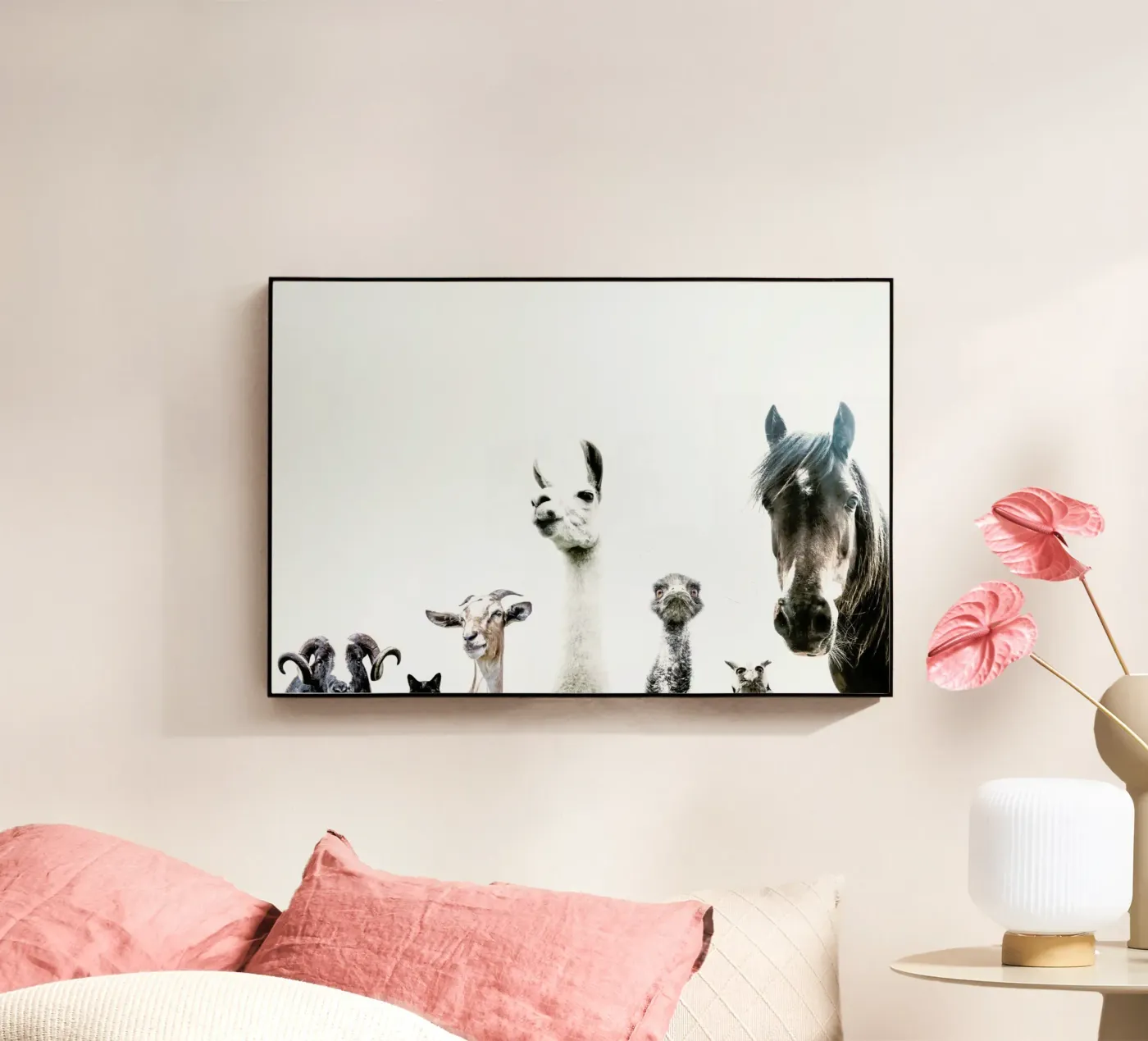 Dierlijke bemanning acryl van Victoria Frost