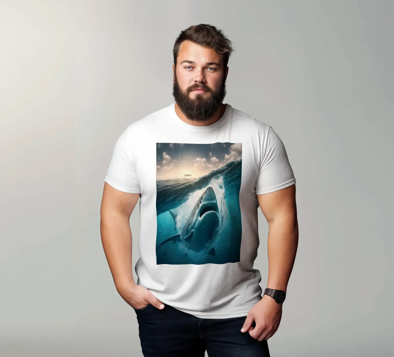 Whale Shark t-shirt by Mikesell