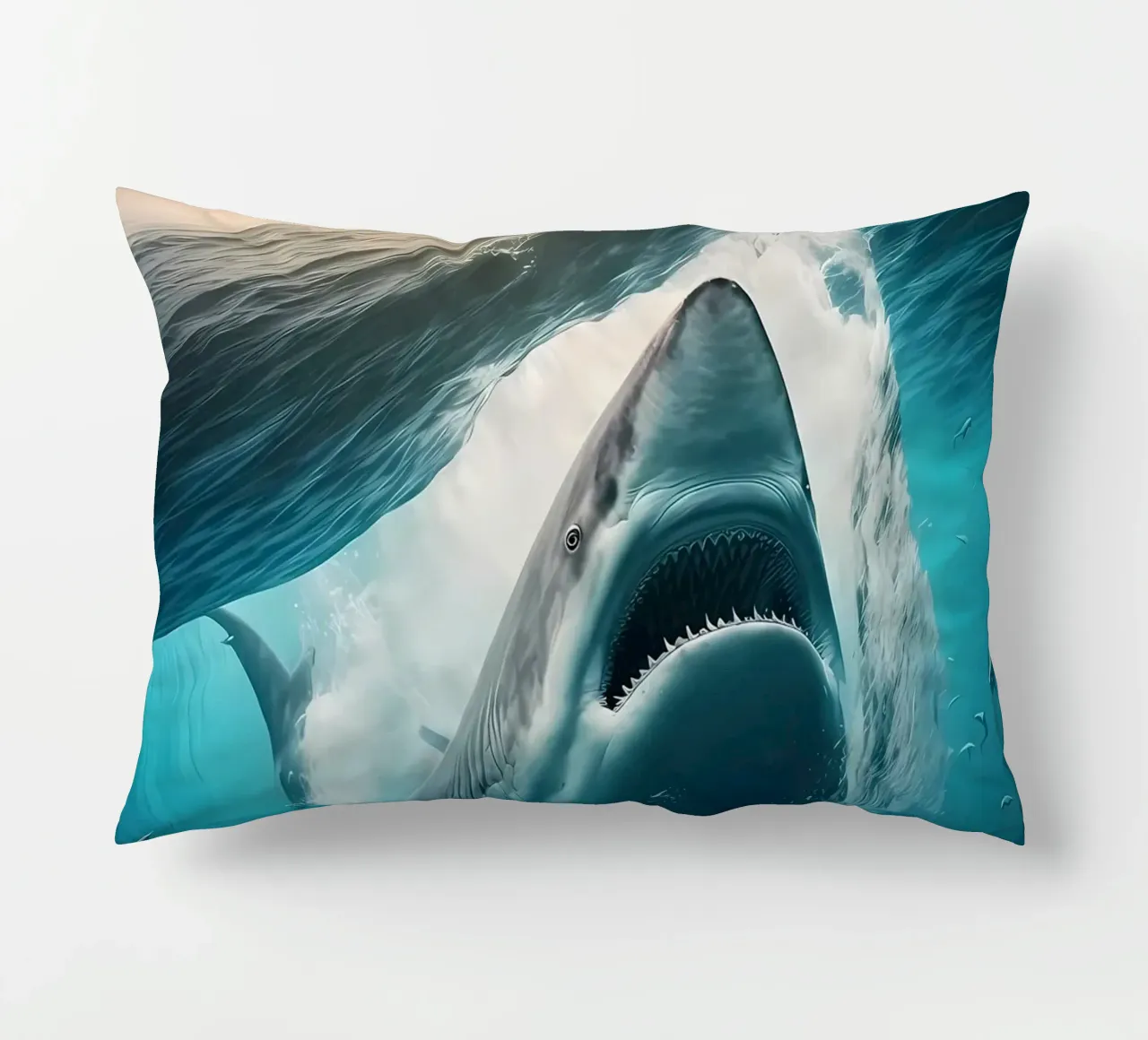 Whale Shark decorative cushion by Mikesell